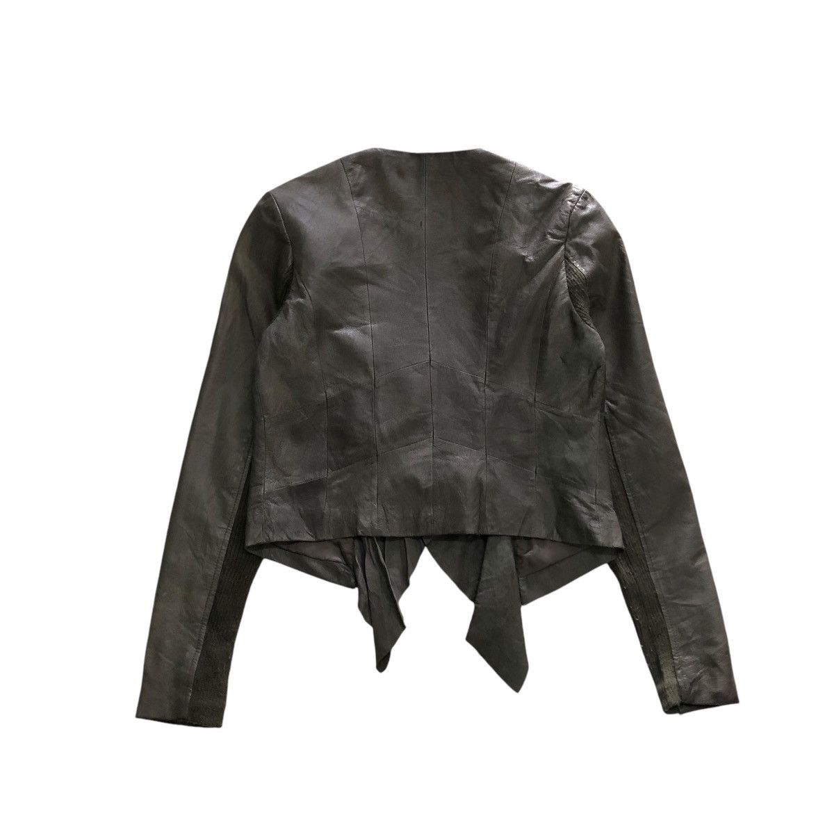 Japanese Brand 🔥VTG CROPPED BIKER LEATHER JACKET BB DAKOTA 14th ADDICTION Size US S / EU 44-46 / 1 - 2 Thumbnail