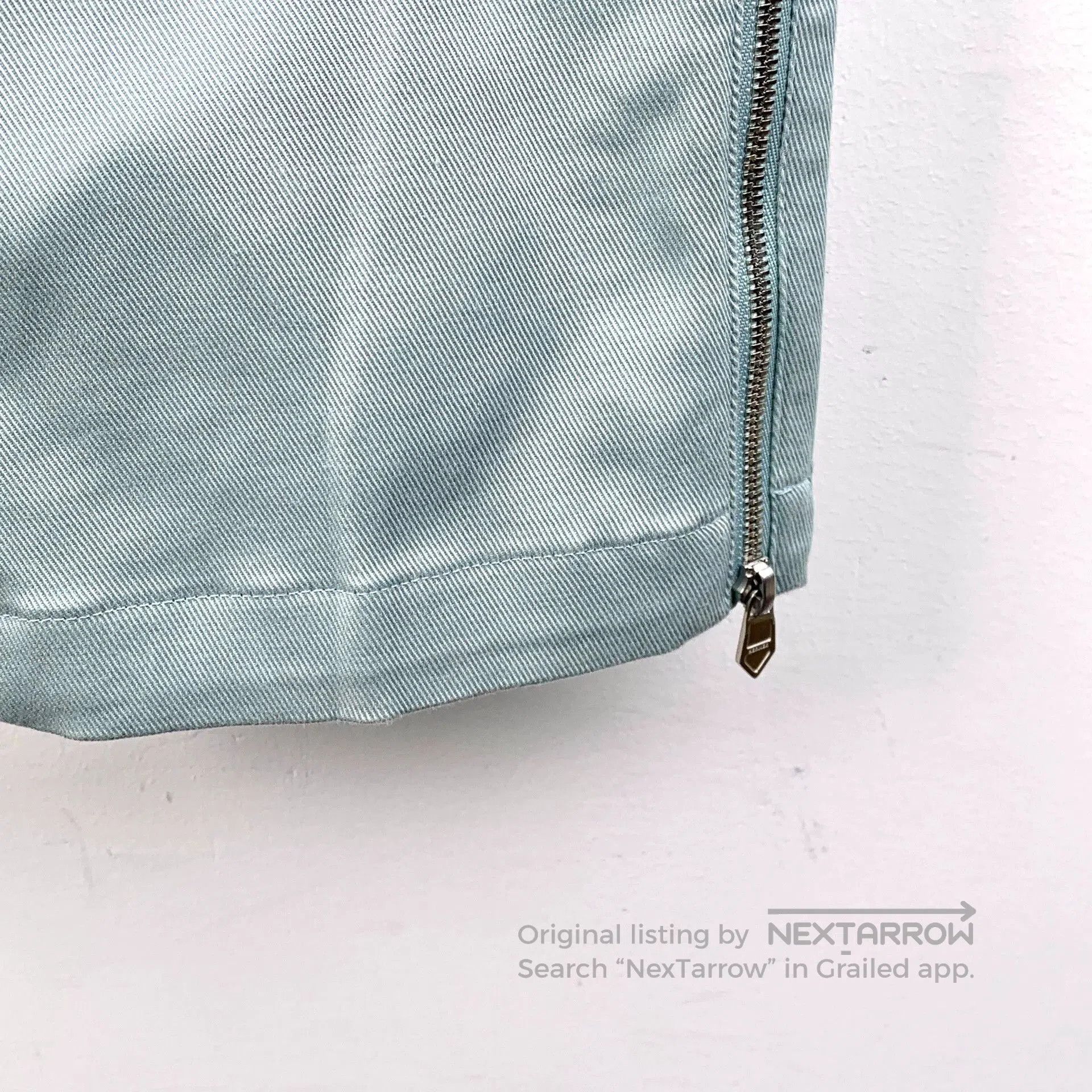 Hermes light blue cotton casual work pants. Size US 40 / EU 56 - 4 Thumbnail