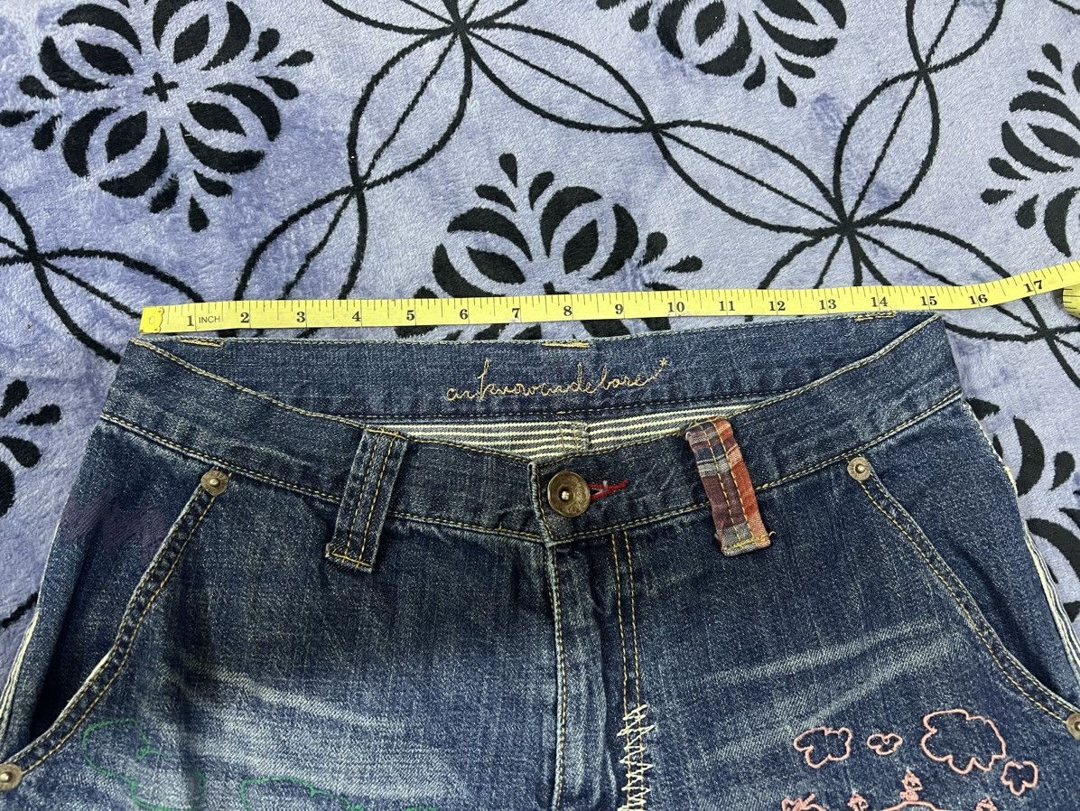 Peanuts × Vintage PEANUTS - Patchwork jeans Size 30" / US 8 / IT 44 - 21 Thumbnail