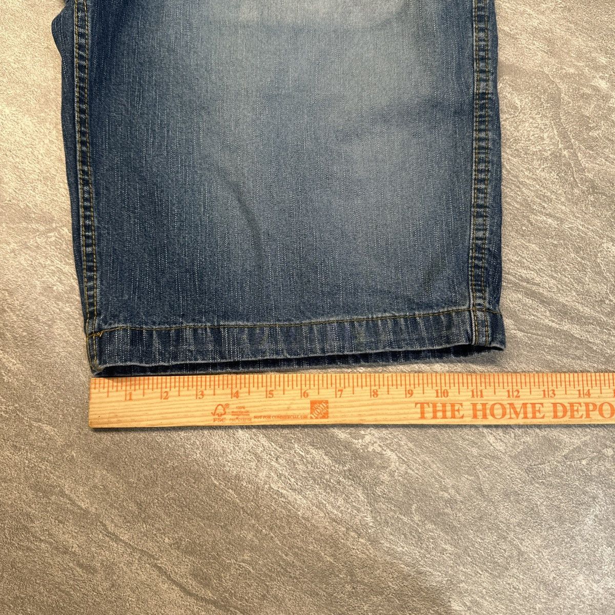 Vintage No Boundaries Jean Shorts VTG Y2K 2000 Urban Baggy Skate Hip Size US 34 / EU 50 - 8 Thumbnail