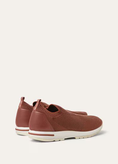 Loro Piana o1w1db10725 FAI4815 360 LP Flexy Walk Sneakers in Moka Brown Size US 7 / EU 40 - 4 Thumbnail
