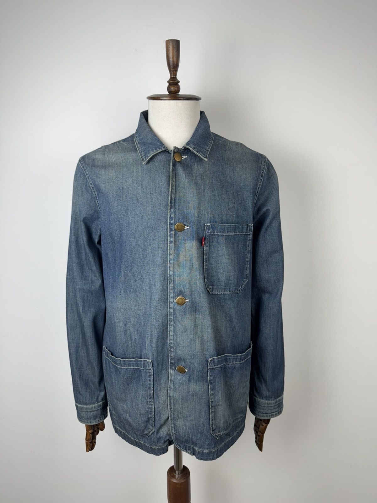 Levi's Men’s Vintage Levi’s Denim Jacket size L Size US L / EU 52-54 / 3 - 1 Thumbnail