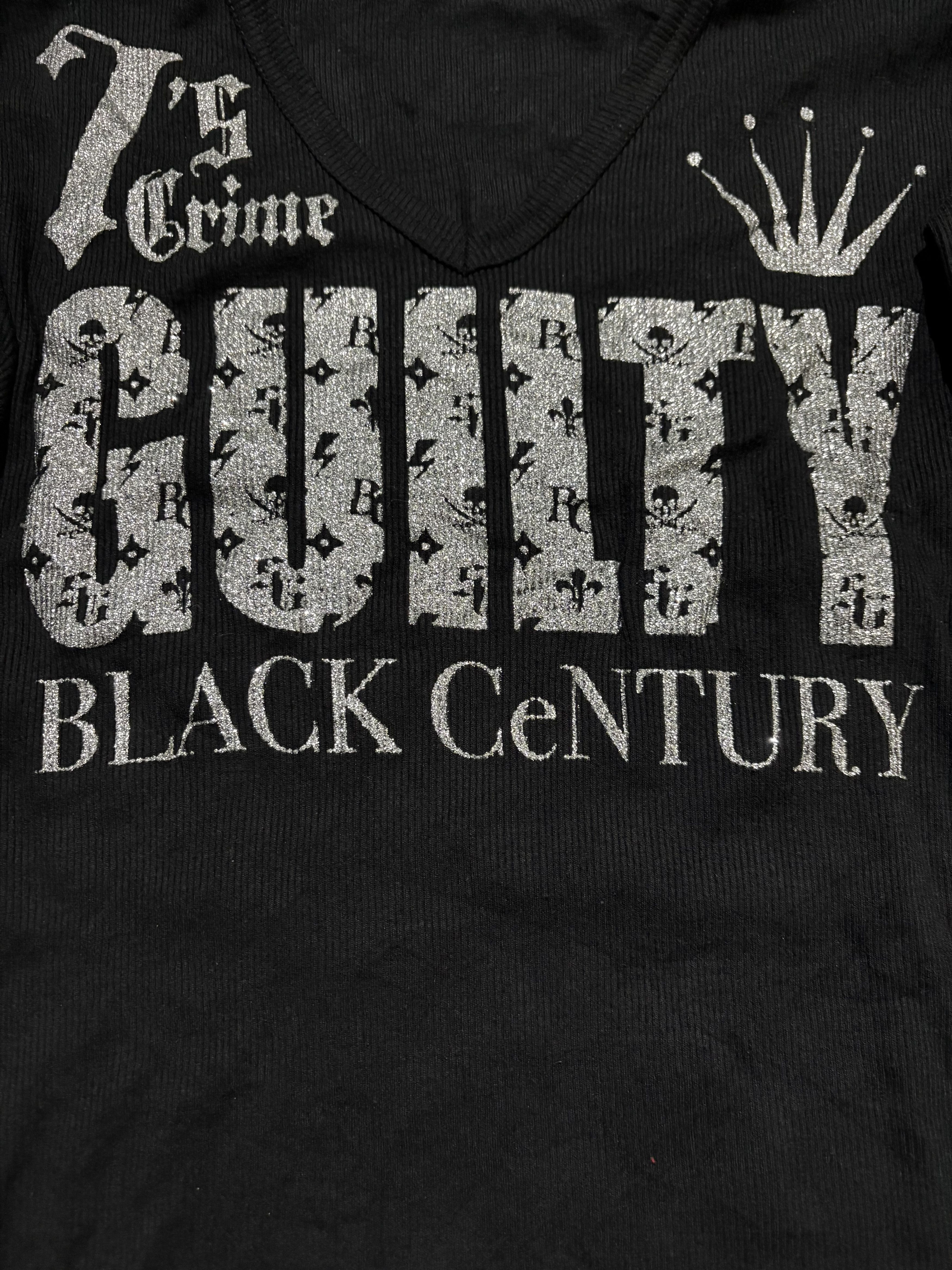 Japanese Brand Sick peom primal point black century LS spaleout Size US L / EU 52-54 / 3 - 3 Thumbnail