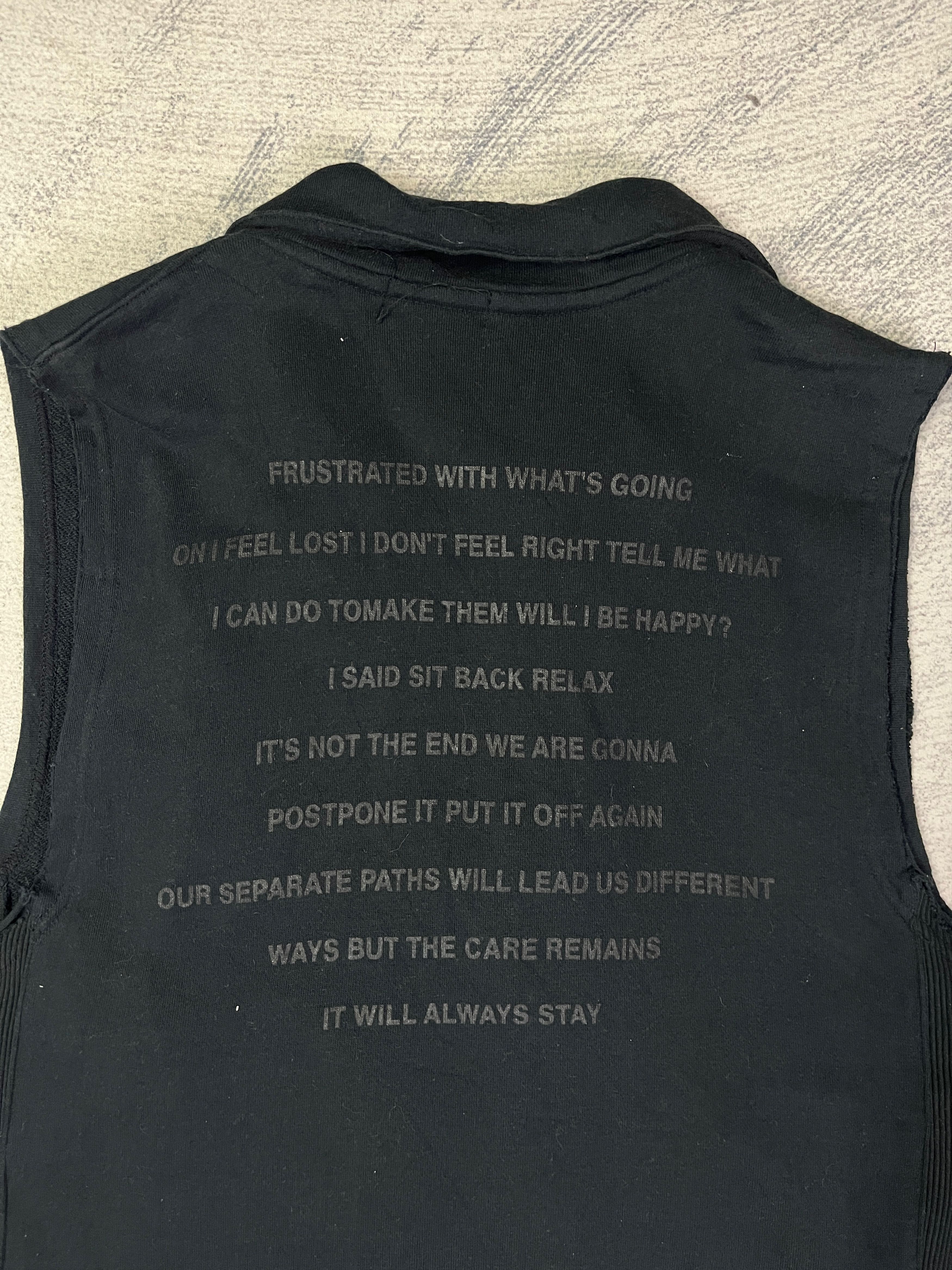 In The Attic Poem Vkei Style Asymmetrical Sleeveless Jacket Seditionaries Size US M / EU 48-50 / 2 - 7 Thumbnail