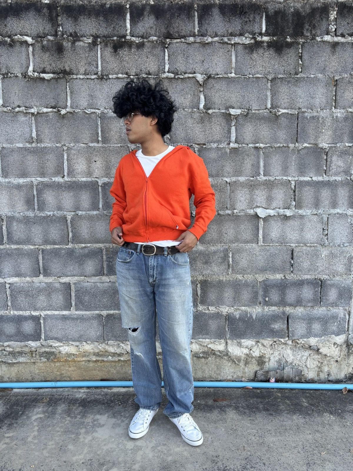 Russell Athletic Vintage 80s Russell Athletic Hoodie 🥧 Size US M / EU 48-50 / 2 - 5 Thumbnail