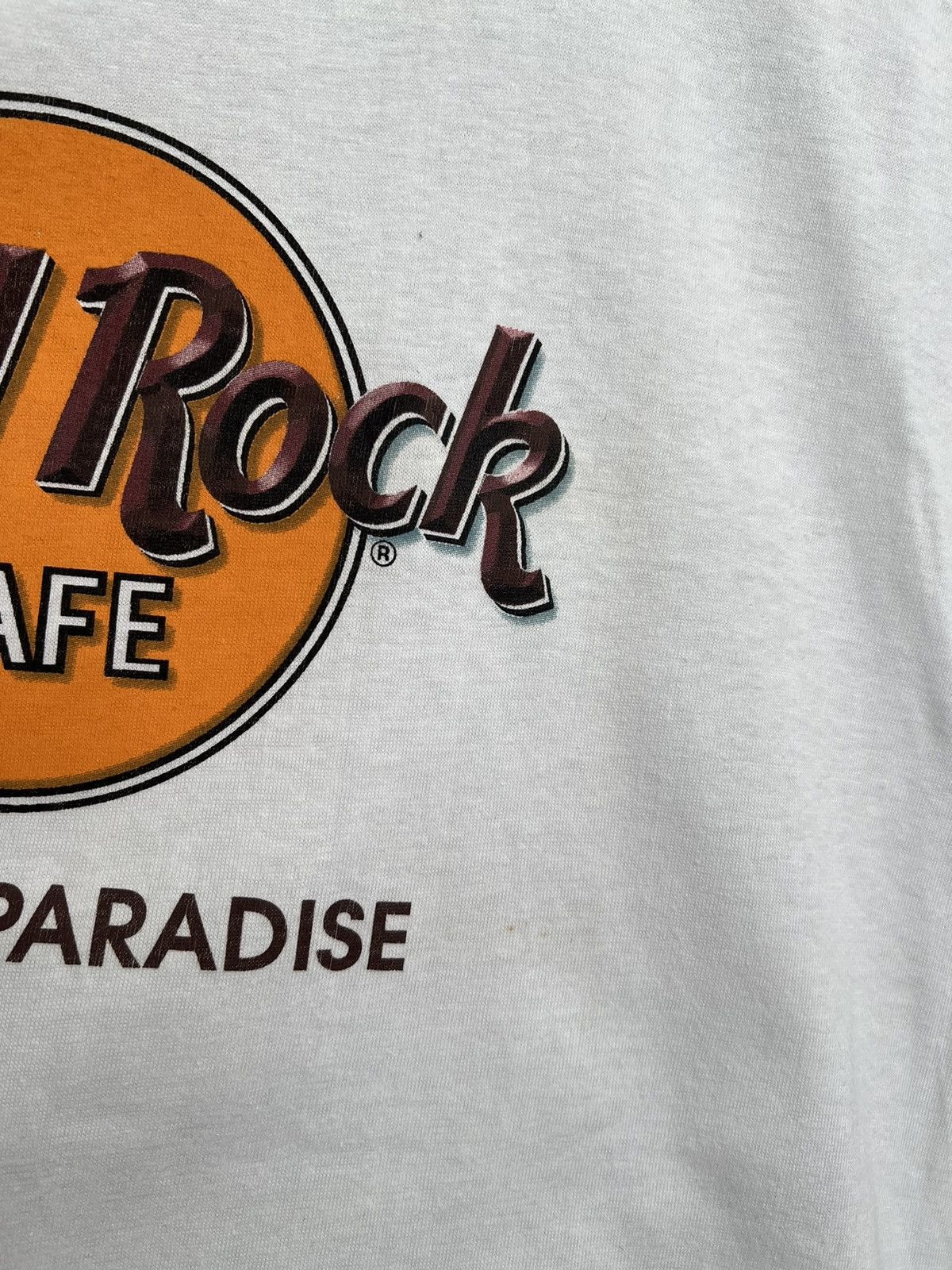 Hard Rock Cafe Vintage 90s Hard Rock Cafe Surfers Paradise White T-shirt Size US XL / EU 56 / 4 - 14 Thumbnail