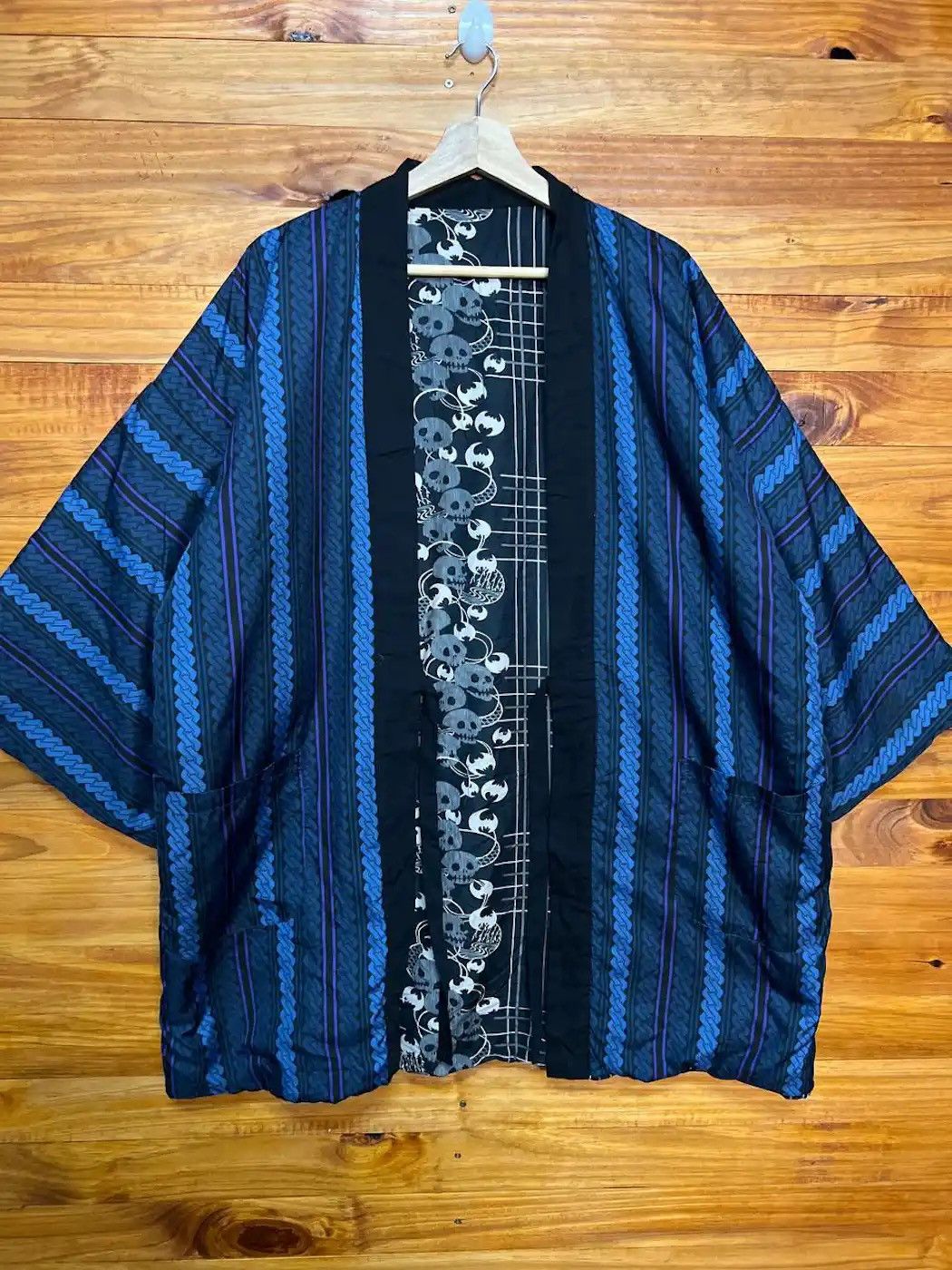 Other Vintage Reversible Naragi Kimono Jacket Size US L / EU 52-54 / 3 - 1 Thumbnail