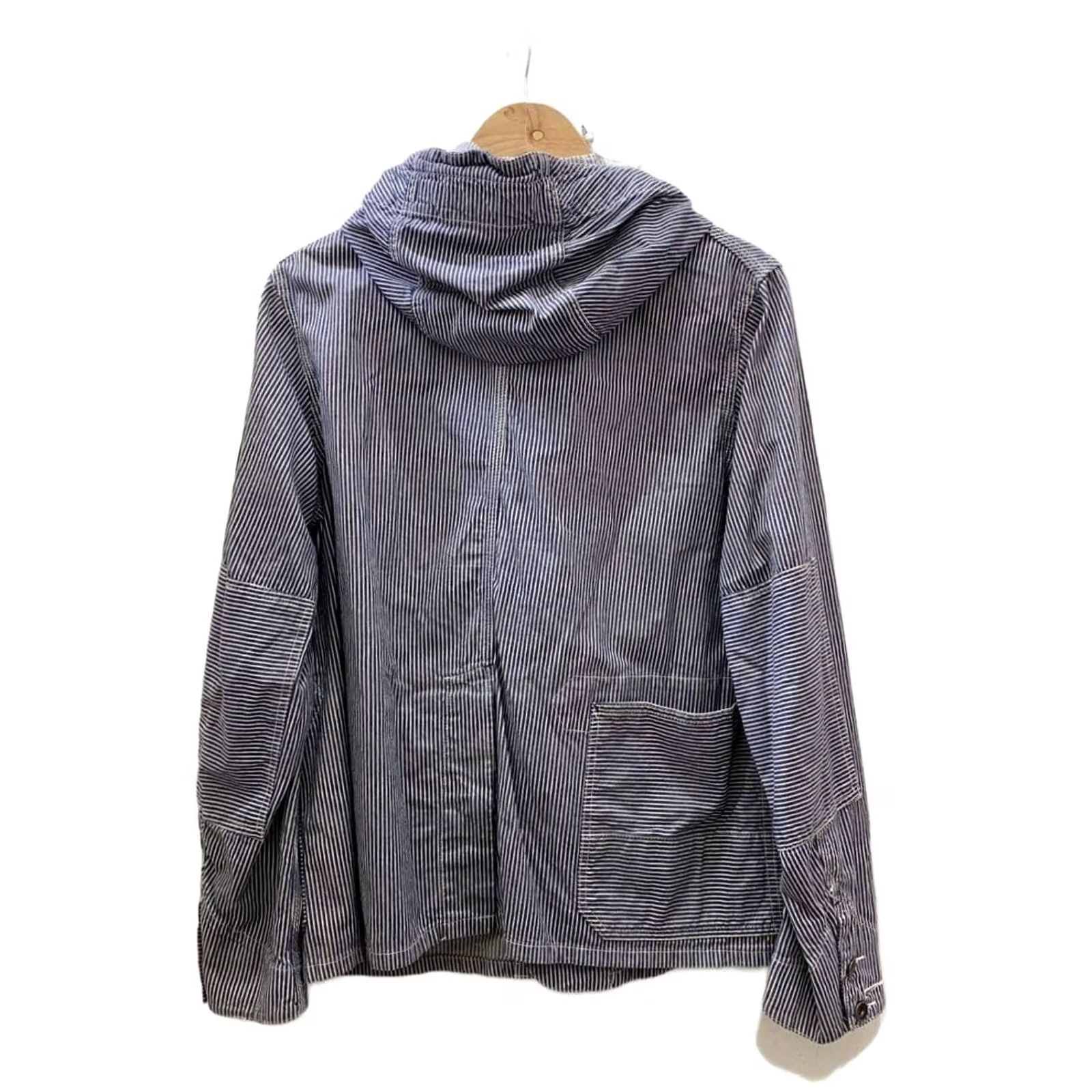 Engineered Garments Engineered Garments Jacket Cotton Navy Striped Casual Men's Size S Size US S / EU 44-46 / 1 - 2 Thumbnail
