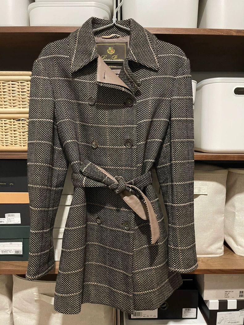 Loro Piana LORO PIANA Cashmere patchwork knit coat Size XS / US 0-2 / IT 36-38 - 1 Thumbnail