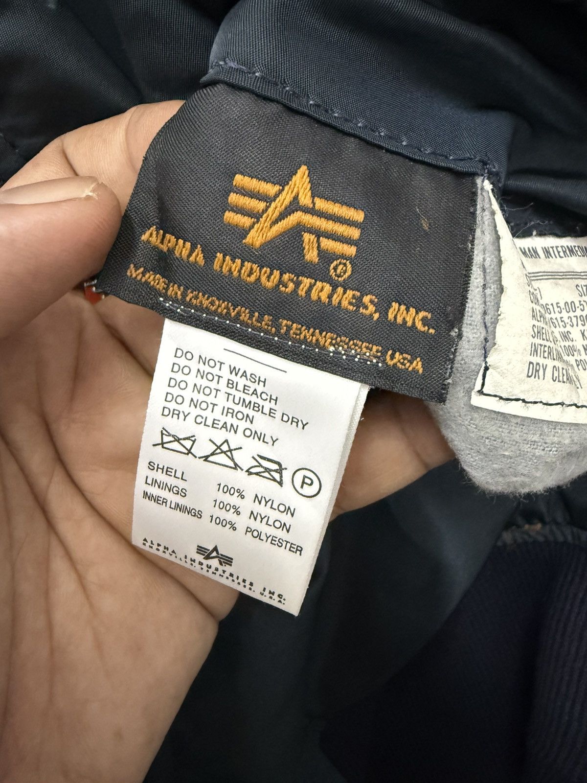 Alpha Industries 🔥 ALPHA INDUSTRIES USA INTERMEDIATE MA-1 BOMBER JACKET Size US S / EU 44-46 / 1 - 9 Thumbnail