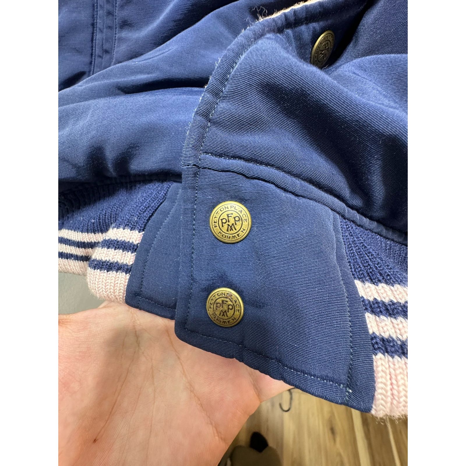 Japanese Brand × PPFM × Vintage REVERSIBLE PPFM VARSITY UTILITY JACKET SZ M Size US M / EU 48-50 / 2 - 7 Thumbnail
