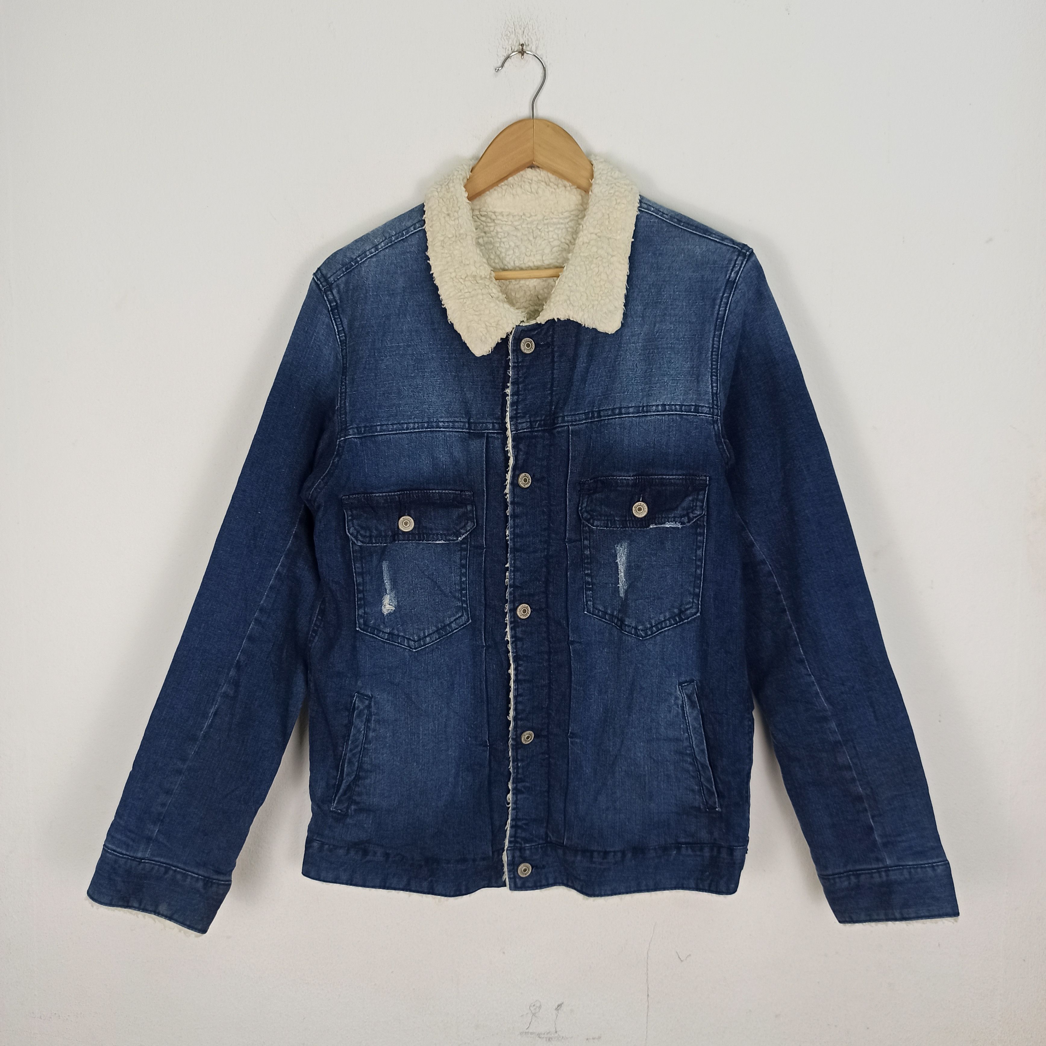 Beauty Beast Beauty:Beast 1998 Poem denim jacket | Grailed