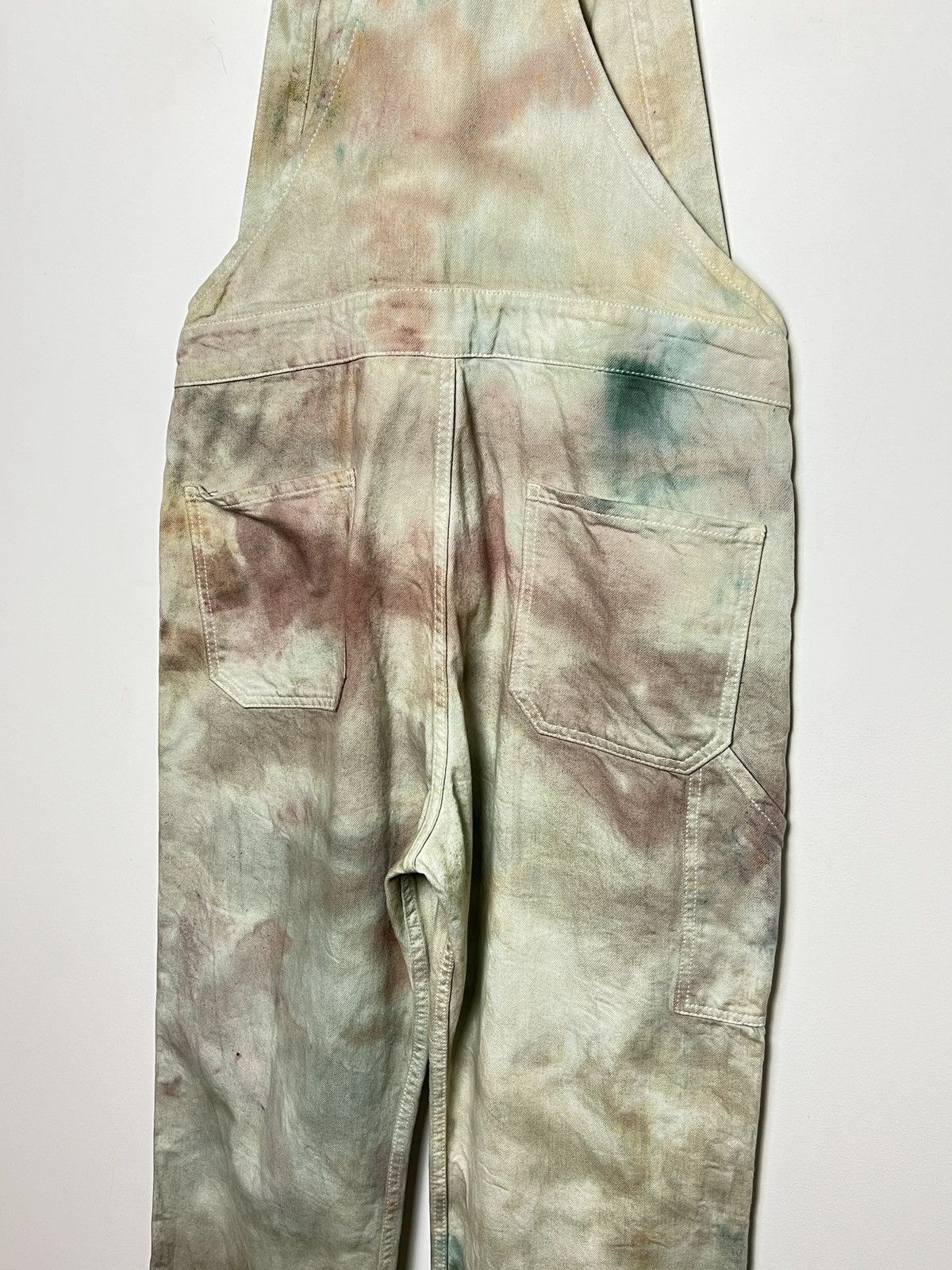 Acne Studios acne studios tie dye cargo painters work overalls Size US 33 - 11 Thumbnail