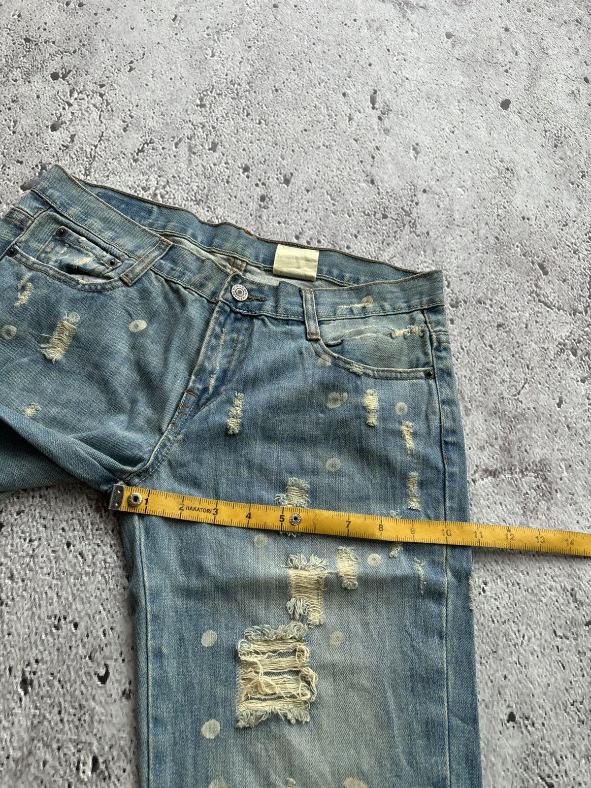 Hysteric Glamour 2000's Flare Abercrombie Distressed Denim bootcut Size US 31 - 13 Thumbnail