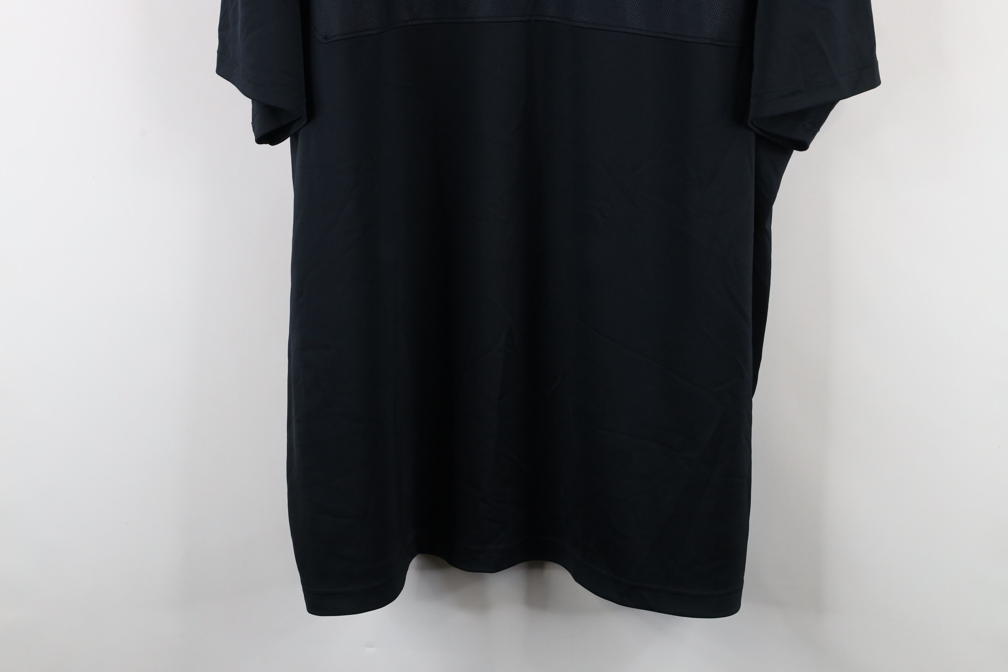Under Armour × Vintage Under Armour University Collared Golf Polo Shirt Black Size US XXL / EU 58 / 5 - 3 Thumbnail