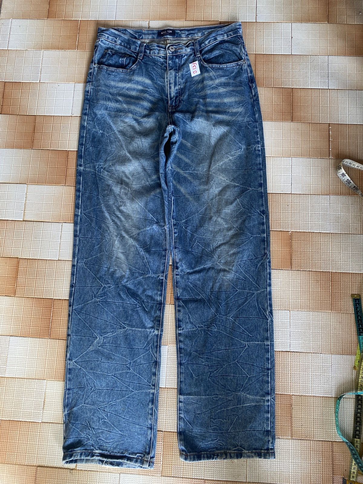Hysteric Glamour × PPFM Vintage aoul tom honey cone regular cut denim Size US 32 / EU 48 - 4 Thumbnail