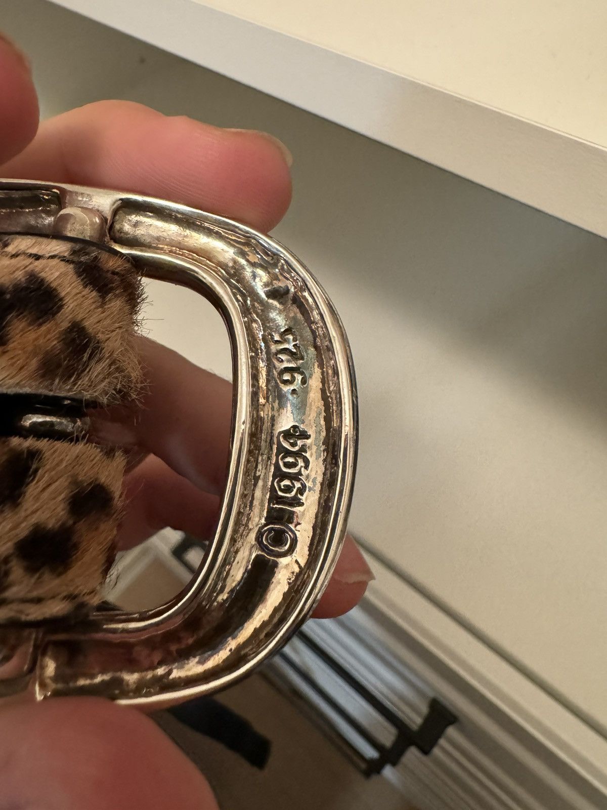Chrome Hearts Chrome Hearts Cheetah Print Gunslinger Belt Size 36 - 10 Thumbnail