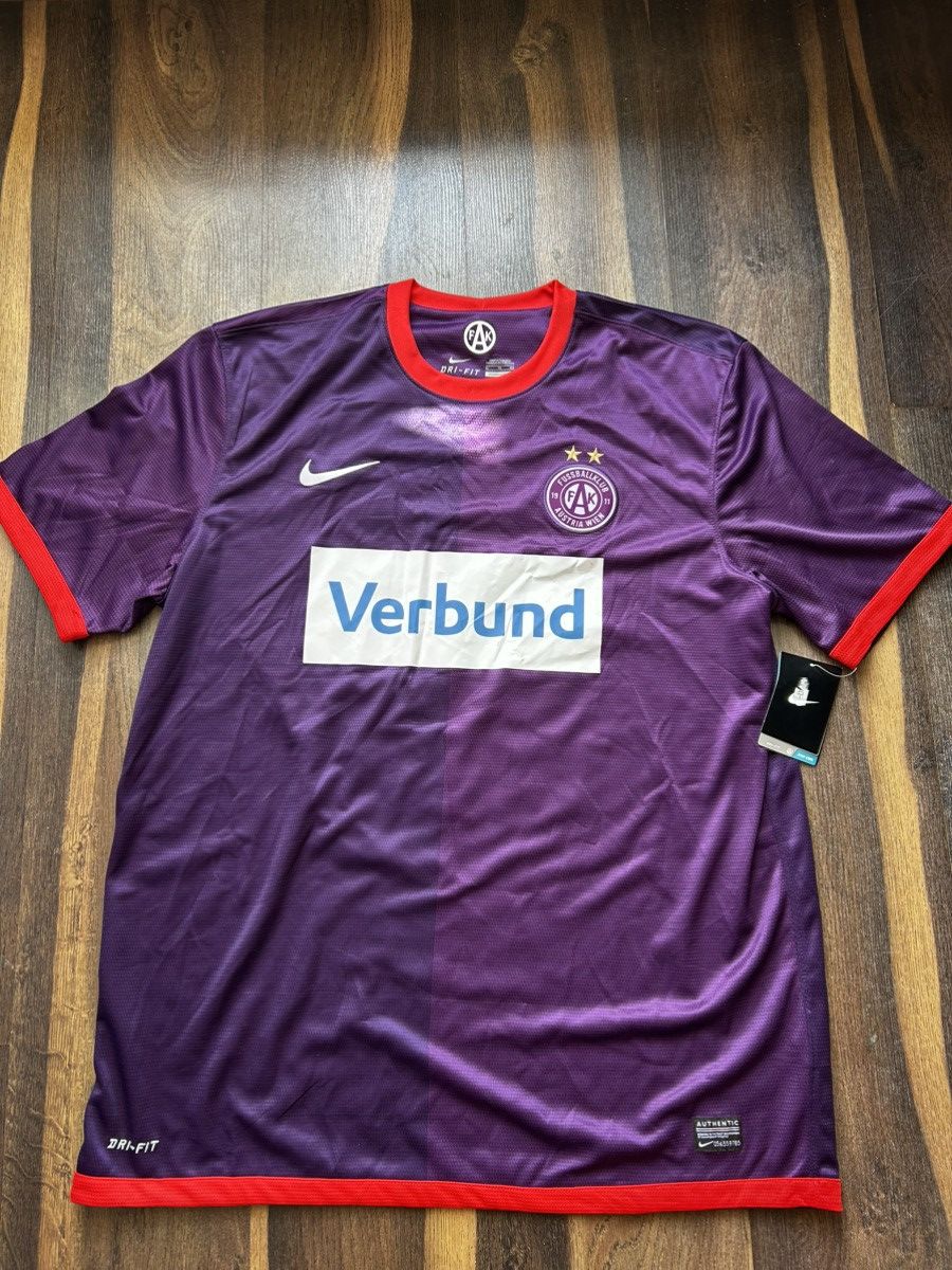 Nike Vintage Nike Fc Wien soccer jersey new Size US XL / EU 56 / 4 - 1 Thumbnail