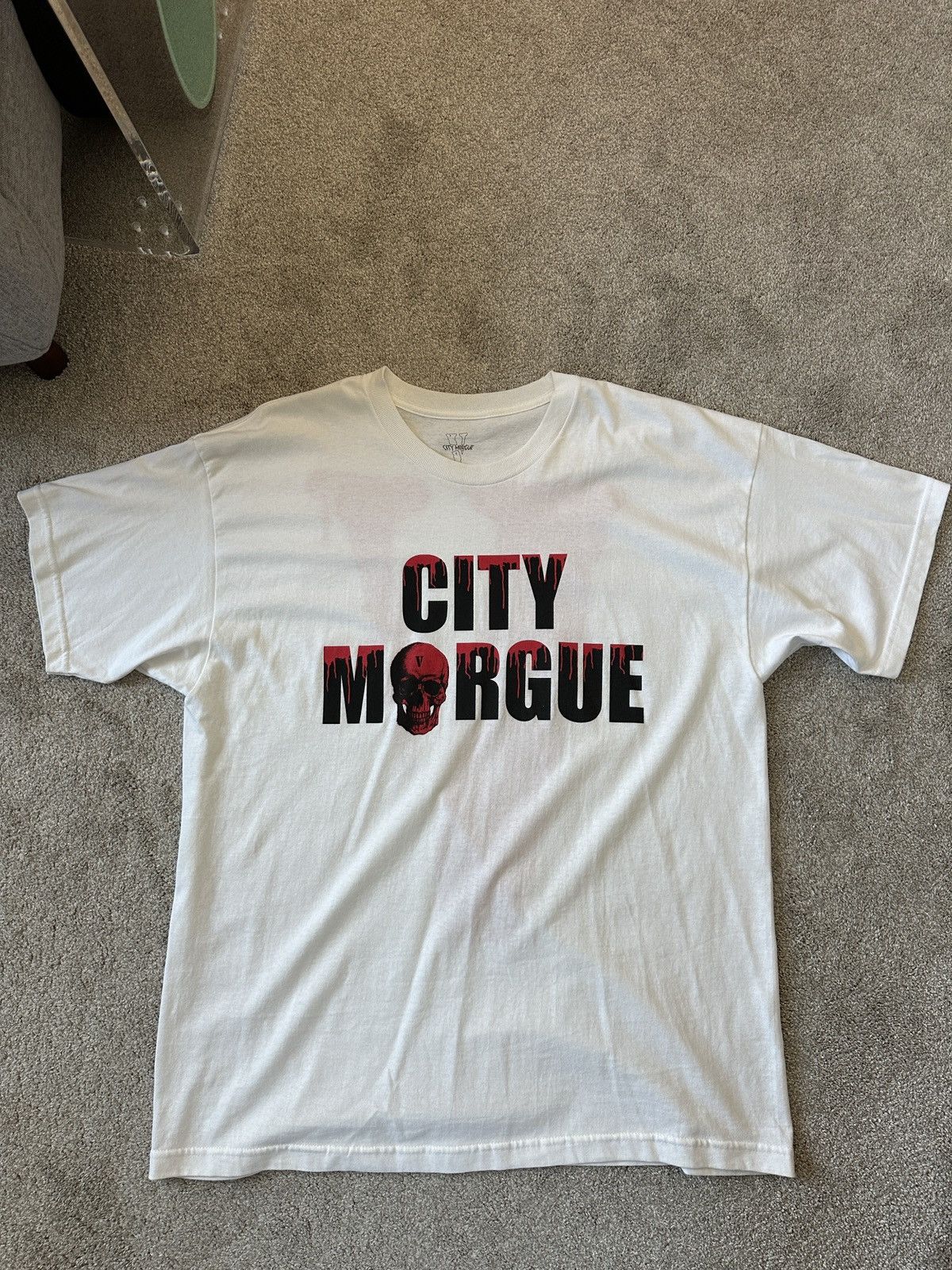 Vlone City Morgue x Vlone Tee - XXL - Black Size US XXL / EU 58 / 5 - 2 Thumbnail