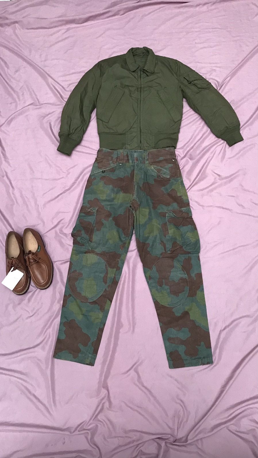 Other RARE USAAF HELICOPTER CREW 60s-70s cropped bomber jacket Size US XS / EU 42 / 0 - 1 Thumbnail