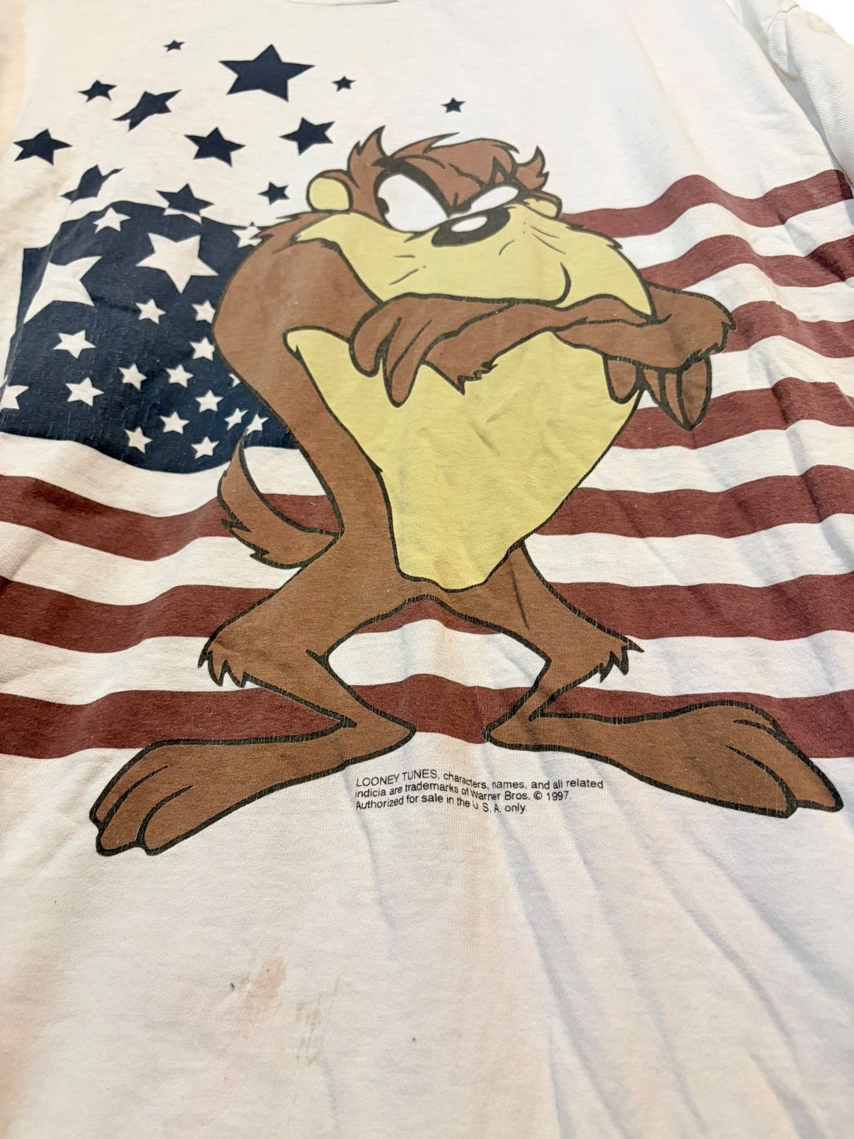 Delta 1997 Looney Tunes Tee Size US XL / EU 56 / 4 - 2 Thumbnail