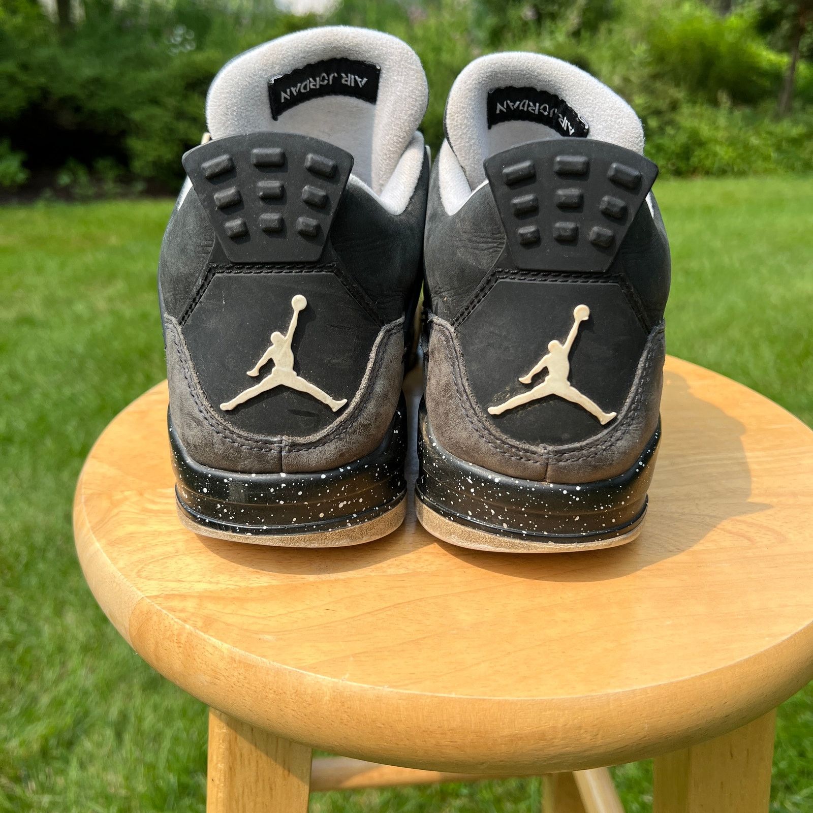 Jordan Brand × Nike Nike Air Jordan 4 Retro Fear 2013 Men's Shoes - Size 9.5 Size US 9.5 / EU 42-43 - 6 Thumbnail
