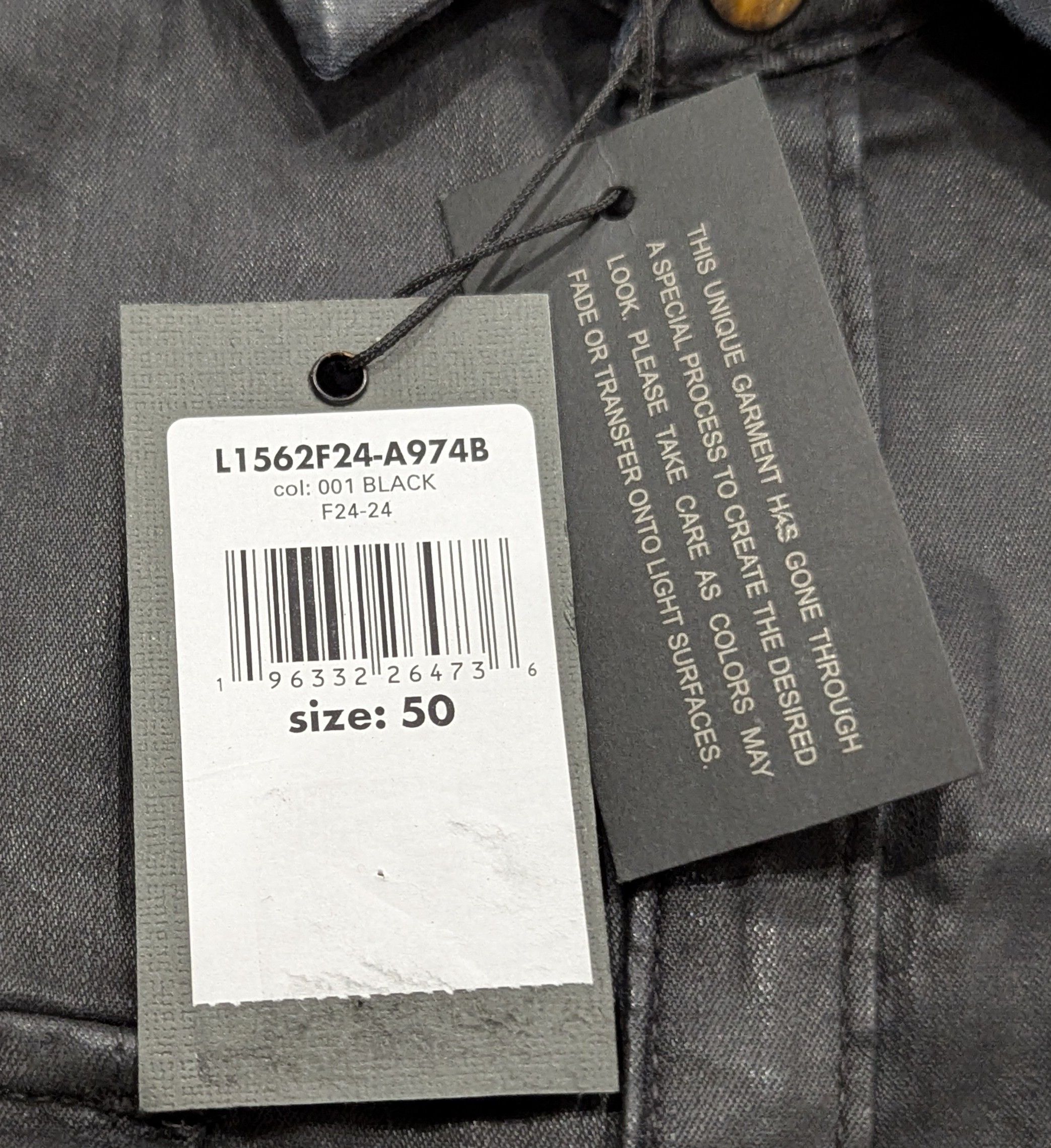 John Varvatos John Varvatos "Bernard" Leather Shirt Jacket Black 50 US 40 Size US M / EU 48-50 / 2 - 7 Thumbnail
