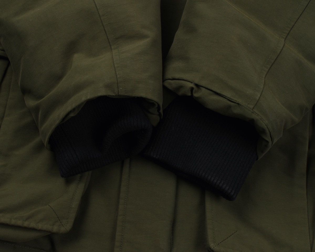 Vintage ONE TRUE SAXON Down Feather Green Khaki Parka Jacket Size US M / EU 48-50 / 2 - 15 Thumbnail