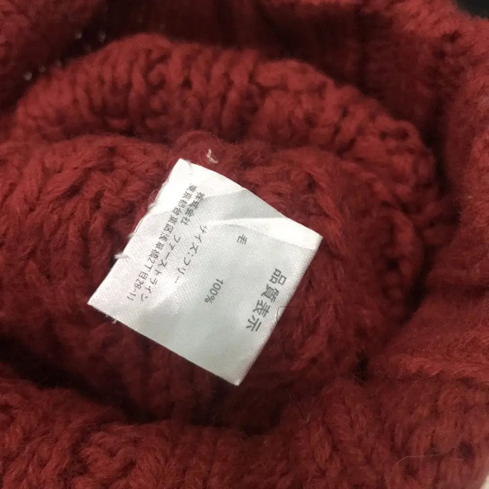 Japanese Brand × Kapital × Vintage British Wool Sheep Knit Beanie Hat Size ONE SIZE - 7 Thumbnail