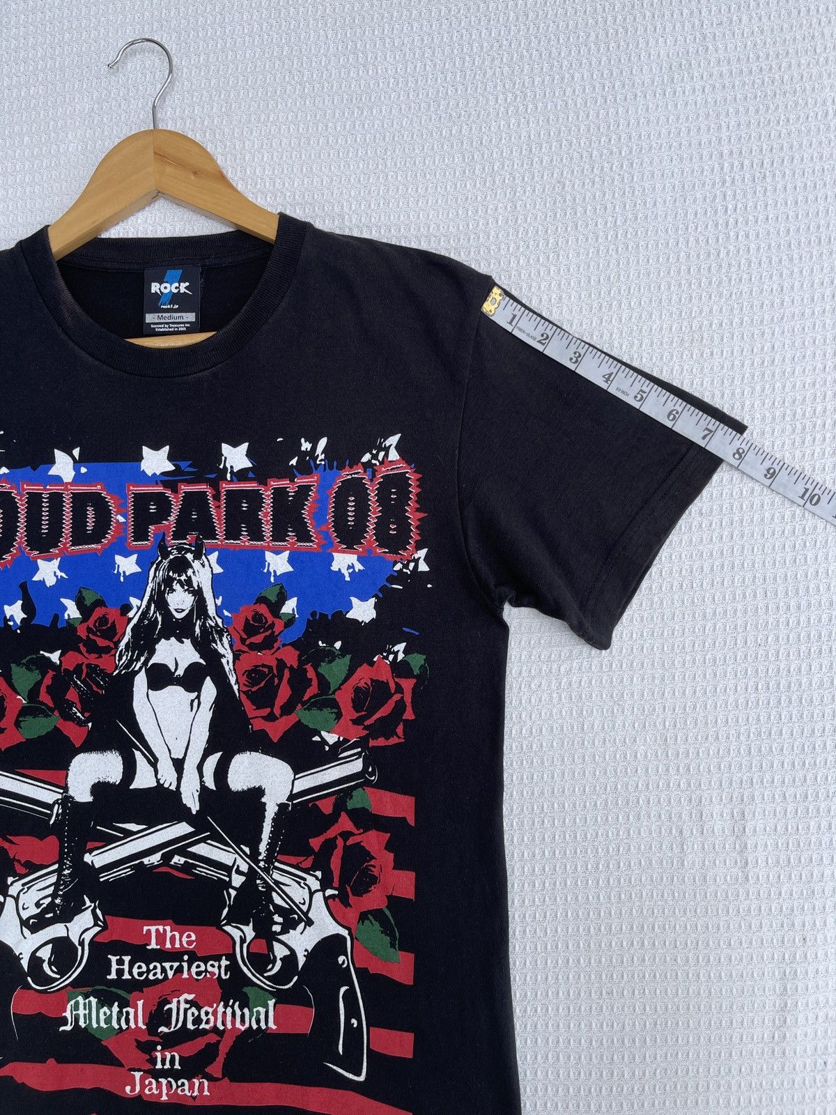 Band Tees Last Drop🔥Rare🔥Vintage The Heaviest Metal Festival in Japan Size US M / EU 48-50 / 2 - 14 Thumbnail