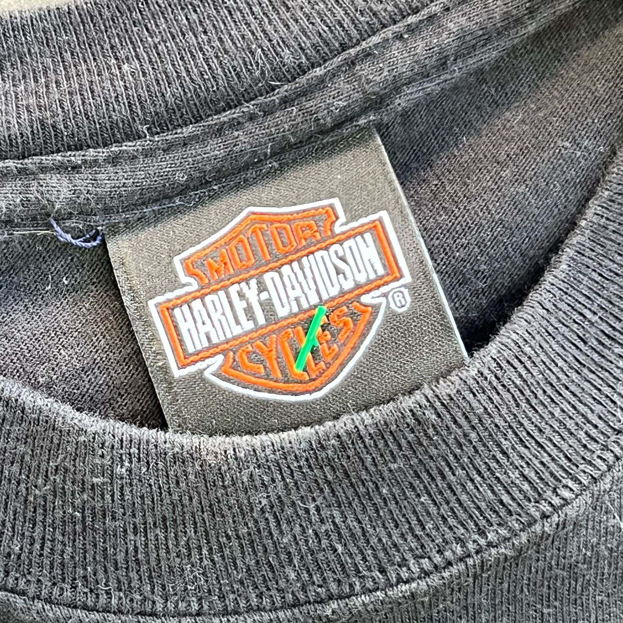 Harley Davidson × Vintage Vintage Y2K Harley Davidson Rostraver, PA Tee Size US M / EU 48-50 / 2 - 7 Thumbnail
