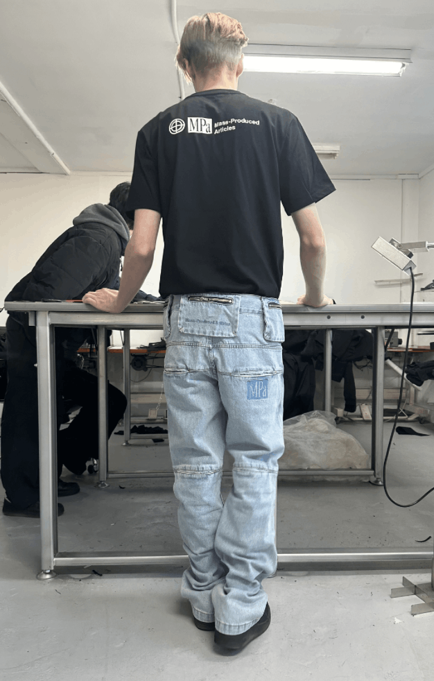 Other MPa BAG PANTS (STEEL BLUE) , PLASICPRODUCT Size US 32 / EU 48 - 3 Thumbnail