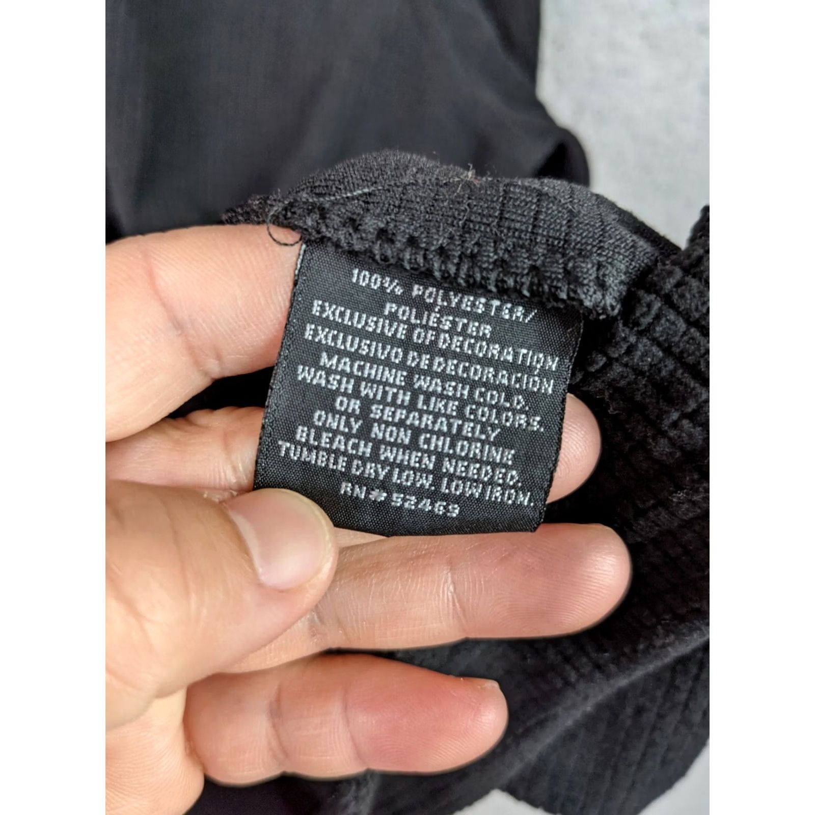 Starter Starter Black 1/4 Zip Fleece Pullover Outdoor Shirt Mens Size M Size US M / EU 48-50 / 2 - 8 Thumbnail