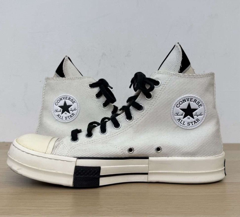Rick Owens Rick Owens Converse High Sneakers Size US 10 / EU 43 - 3 Thumbnail