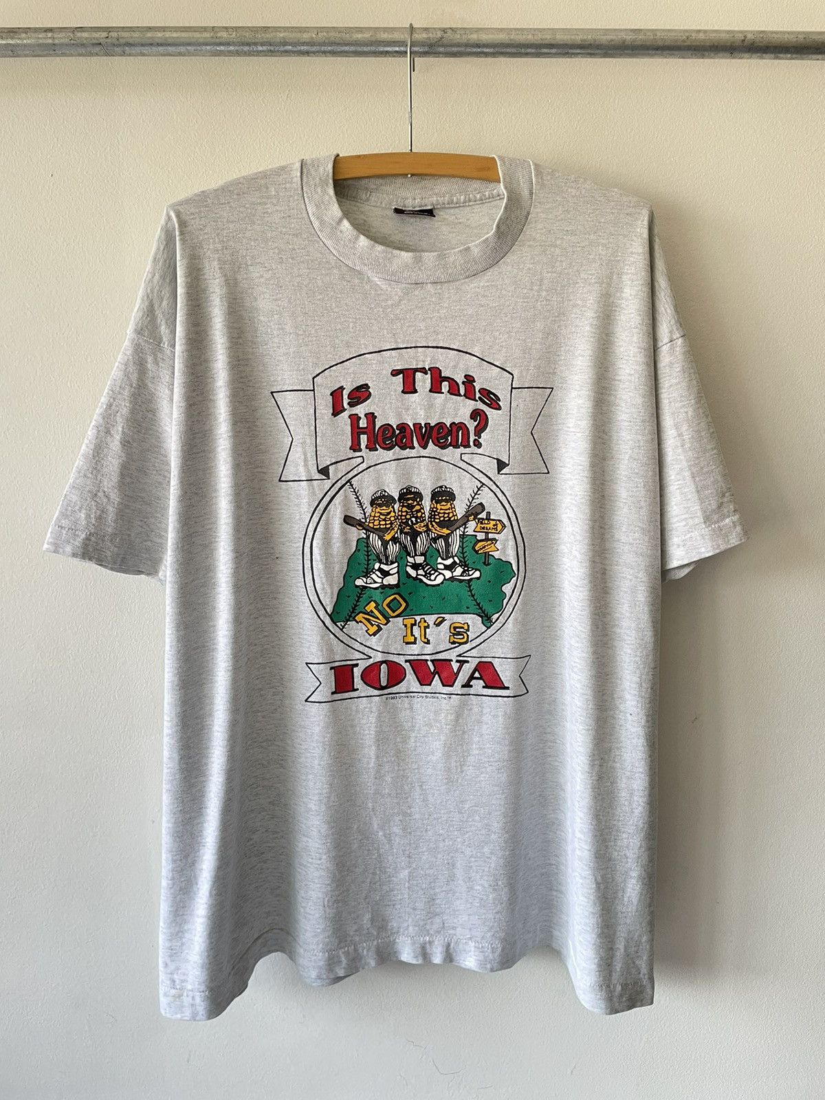 Vintage Vintage 1993 Iowa Corn Baseball tee Size US XXL / EU 58 / 5 - 1 Thumbnail