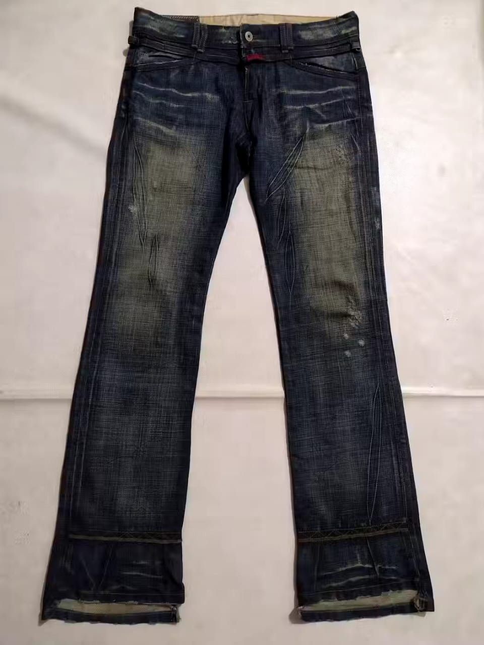 Marithe + Francois Girbaud Marithe Francois Girbaud Le Jean Denim Low rise jeans Size US 31 - 4 Thumbnail