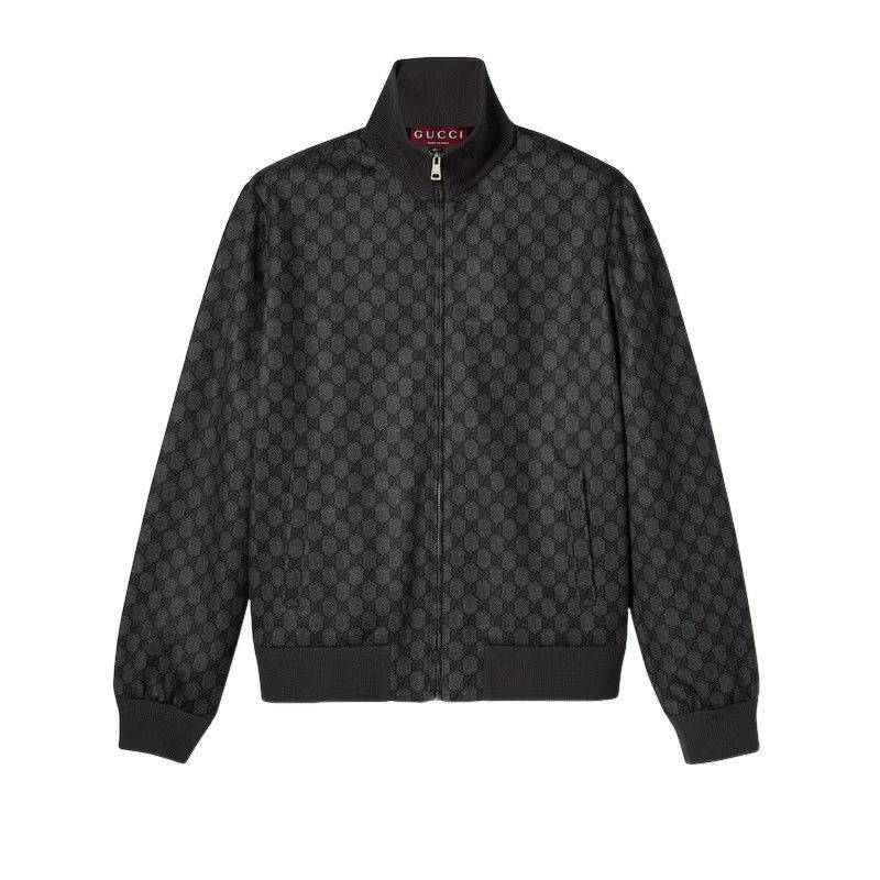 Gucci GUCCI $2900 Black Technical Jersey Sweatshirt New & Authenti Size M / US 6-8 / IT 42-44 - 1 Preview
