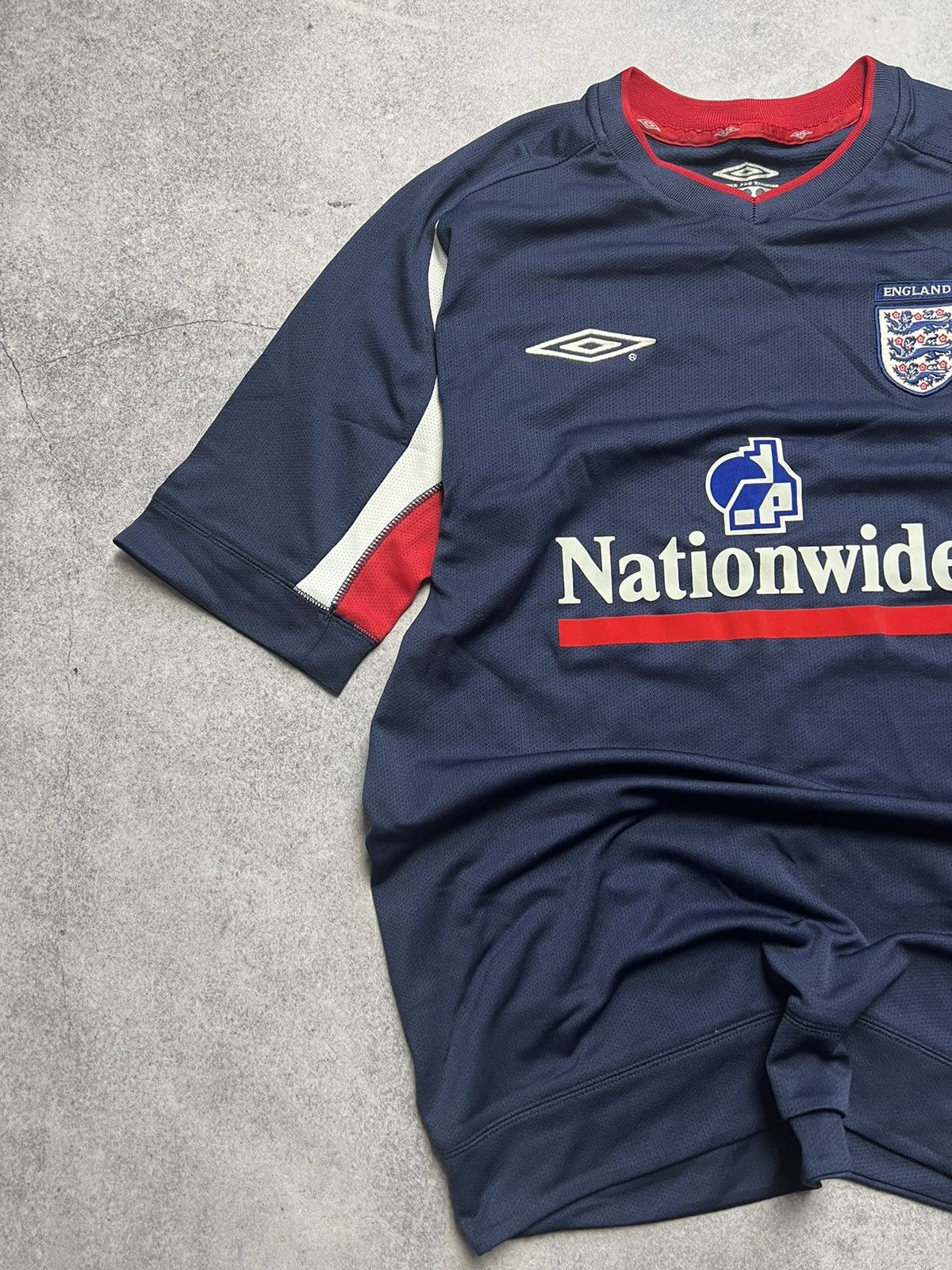 Umbro Vintage Umbro England 2000 Blockcore style Y2K Soccer Jersey Size US M / EU 48-50 / 2 - 2 Thumbnail