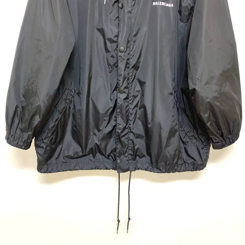 Balenciaga Balenciaga size 36 Black printed logo zip jacket Size US S / EU 44-46 / 1 - 6 Thumbnail