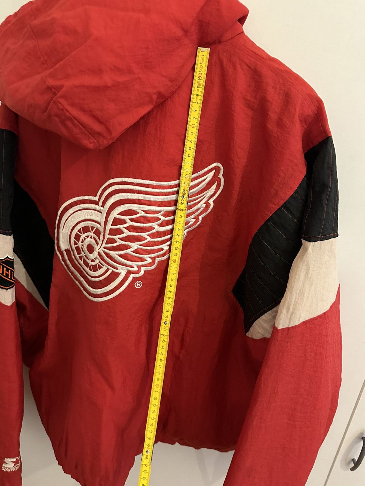 Starter Starter Jacke Detroit Red Wings Size XL NHL Vintage Jacket Size US XL / EU 56 / 4 - 12 Thumbnail