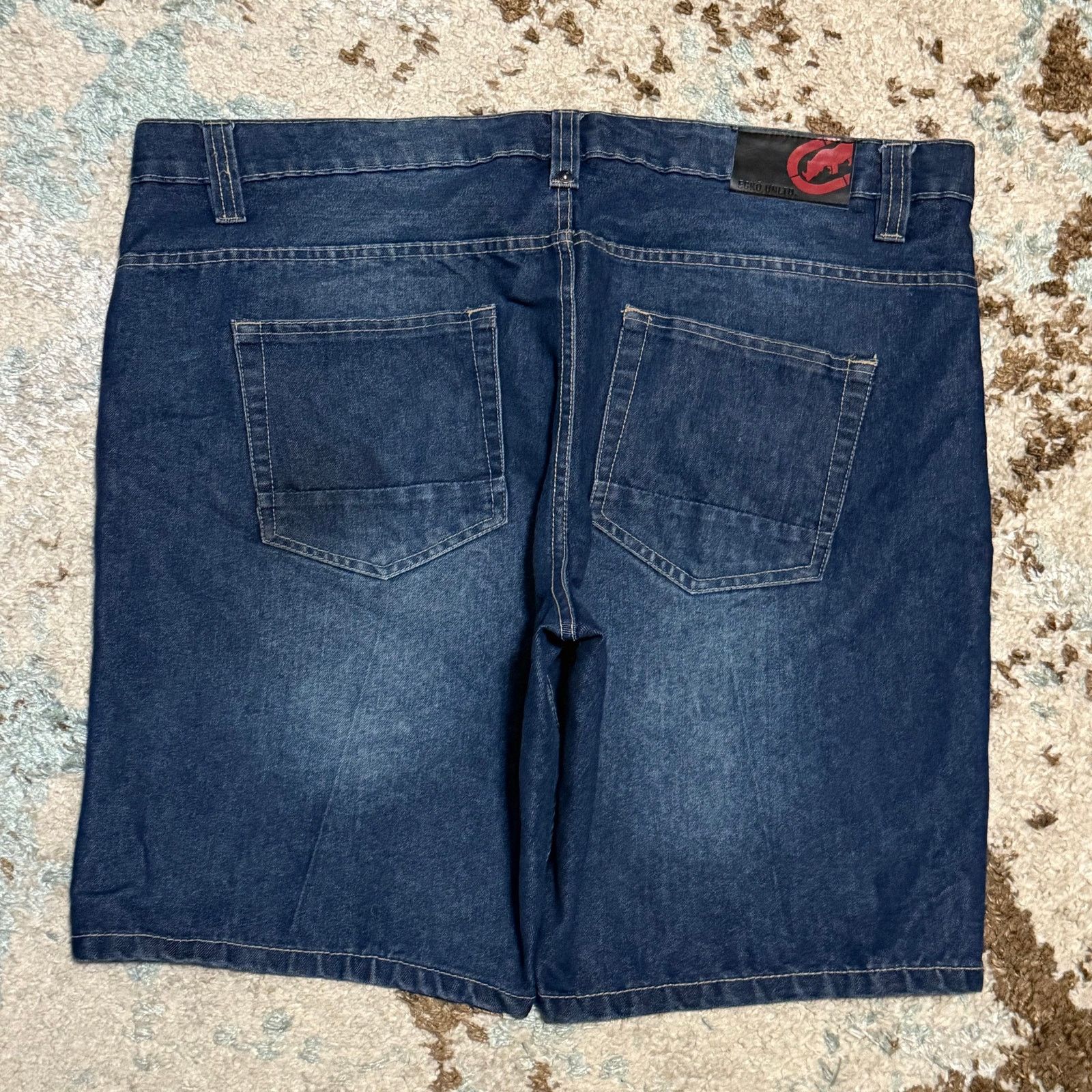Ecko Unltd. Ecko Unltd Mens Relaxed Fit Jean Shorts Size 42 Y2K Size US 42 / EU 58 - 2 Thumbnail