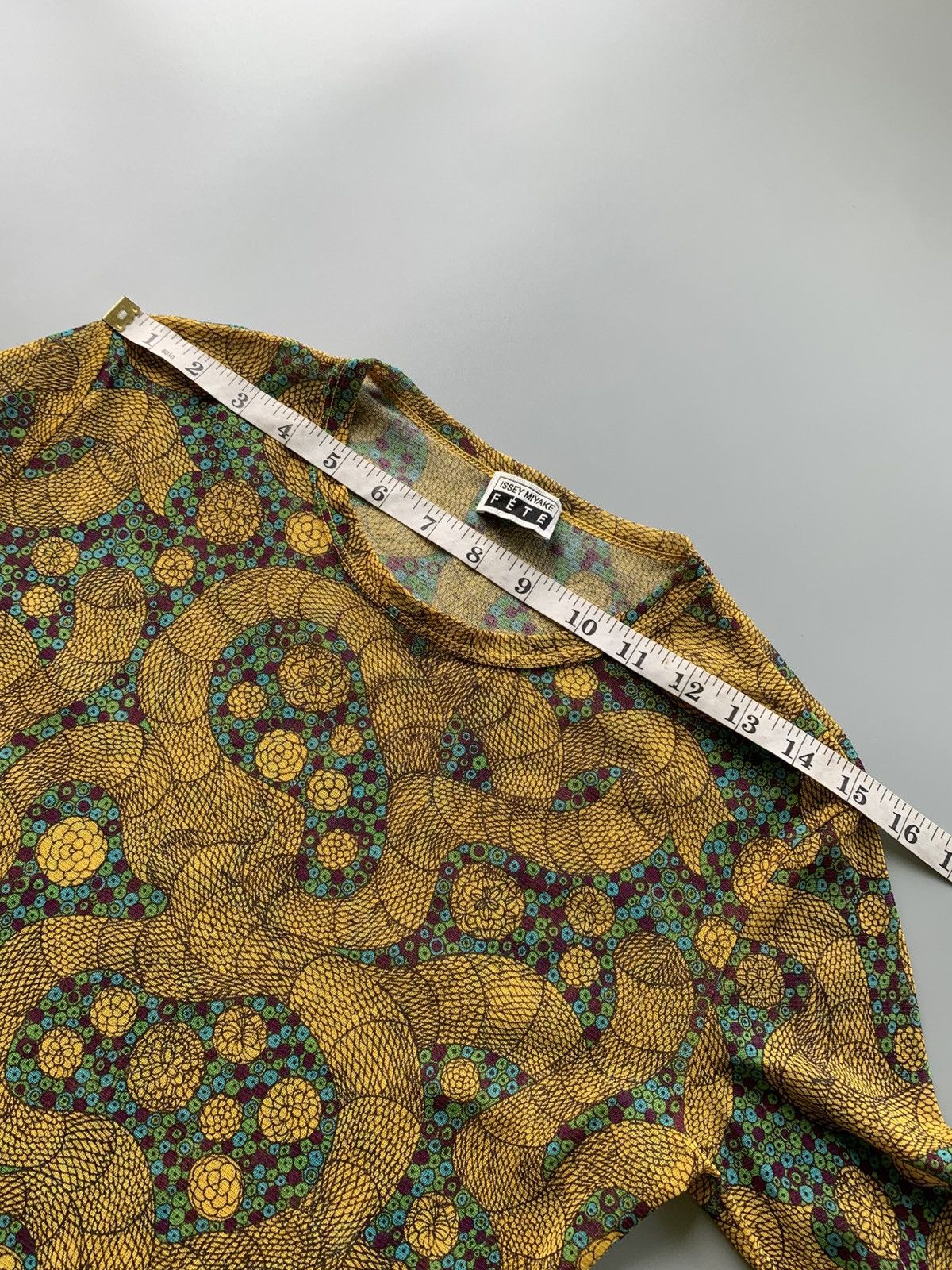 Issey Miyake ISSEY MIYAKE FETE INTRICATE WAVY PATTERN LONGSLEEVE Size S / US 4 / IT 40 - 12 Thumbnail