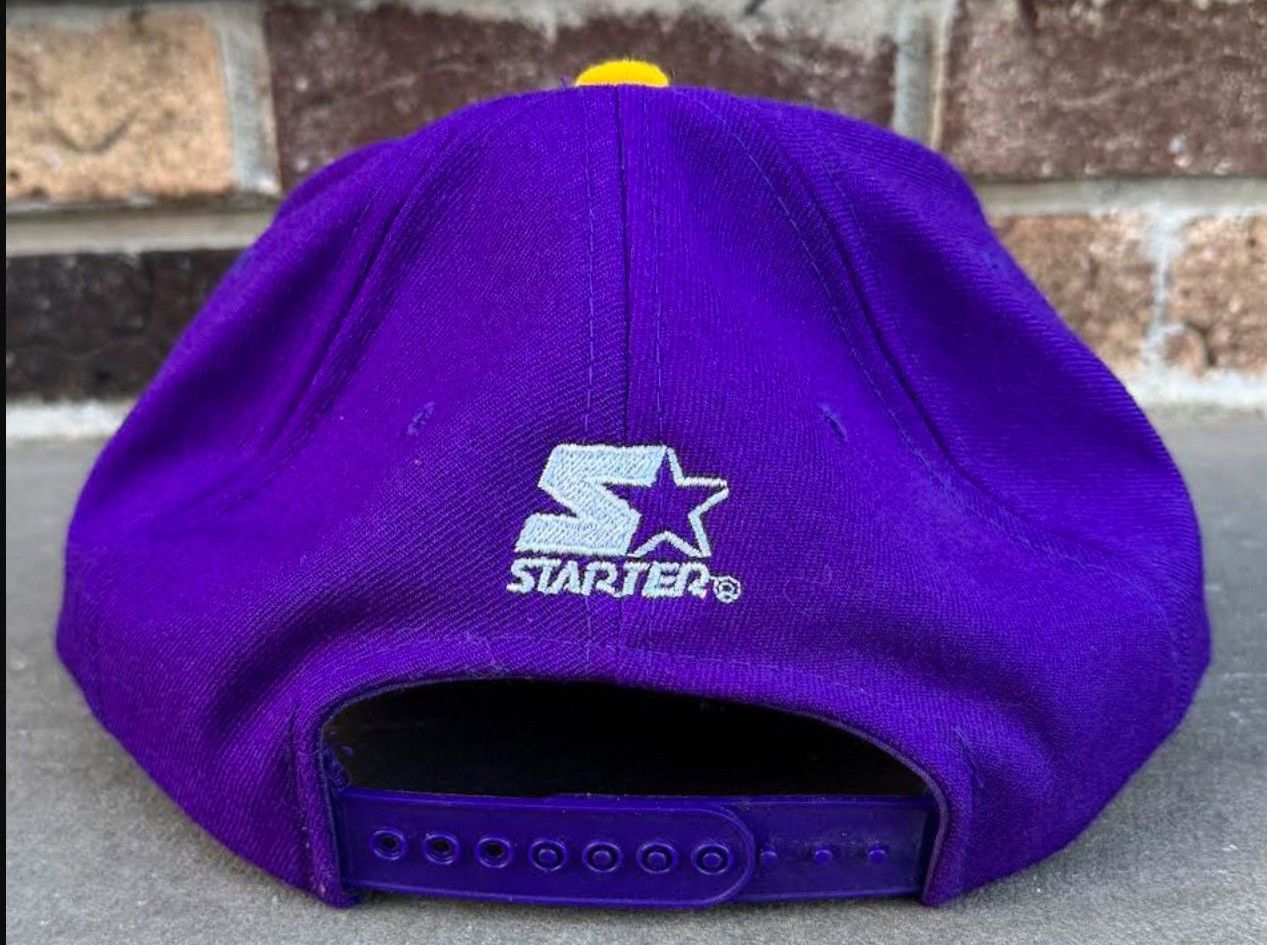 Starter Vintage Starter Script Minnesota Vikings Wool Snapback Size ONE SIZE - 3 Thumbnail