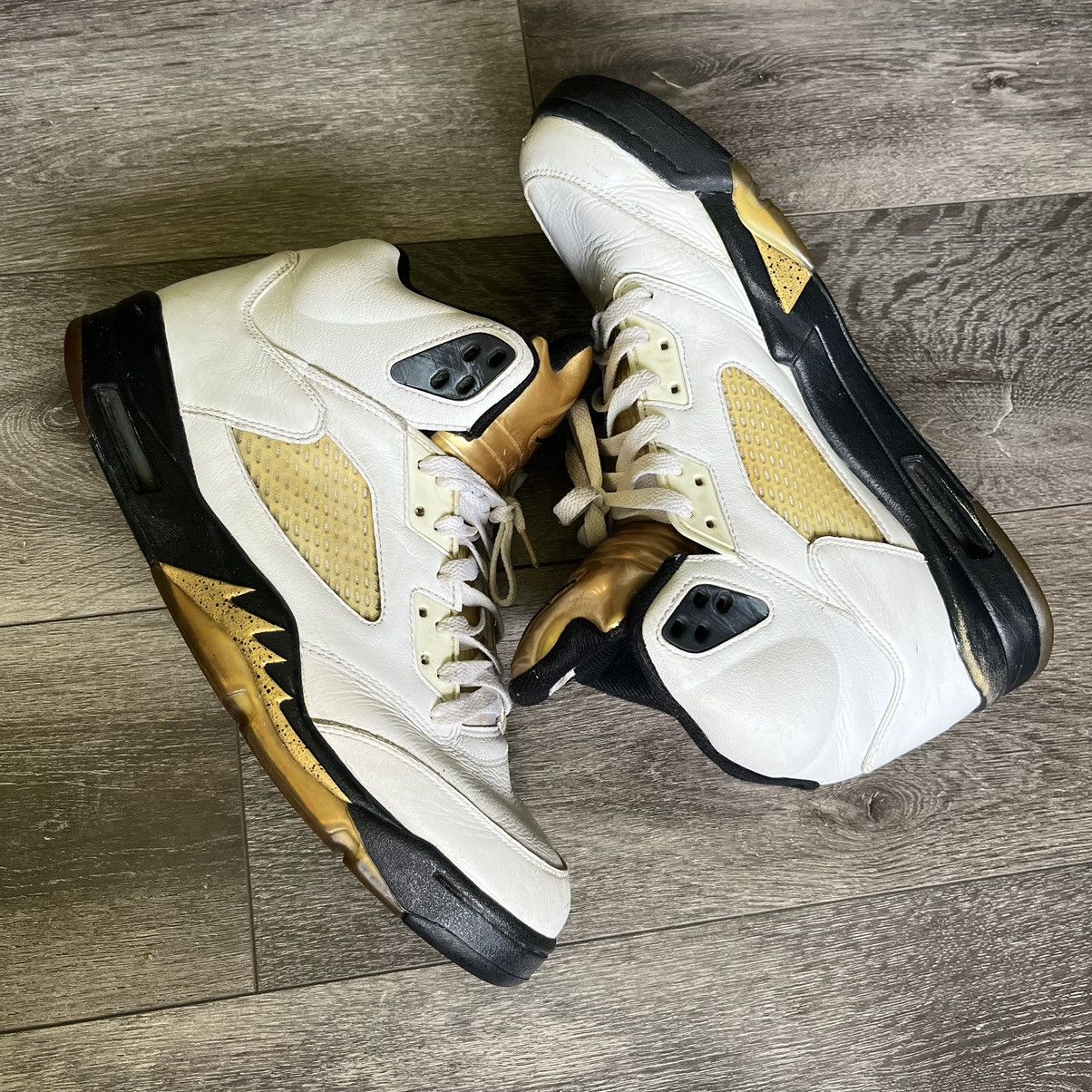 Air jordan 5 retro olympic on sale