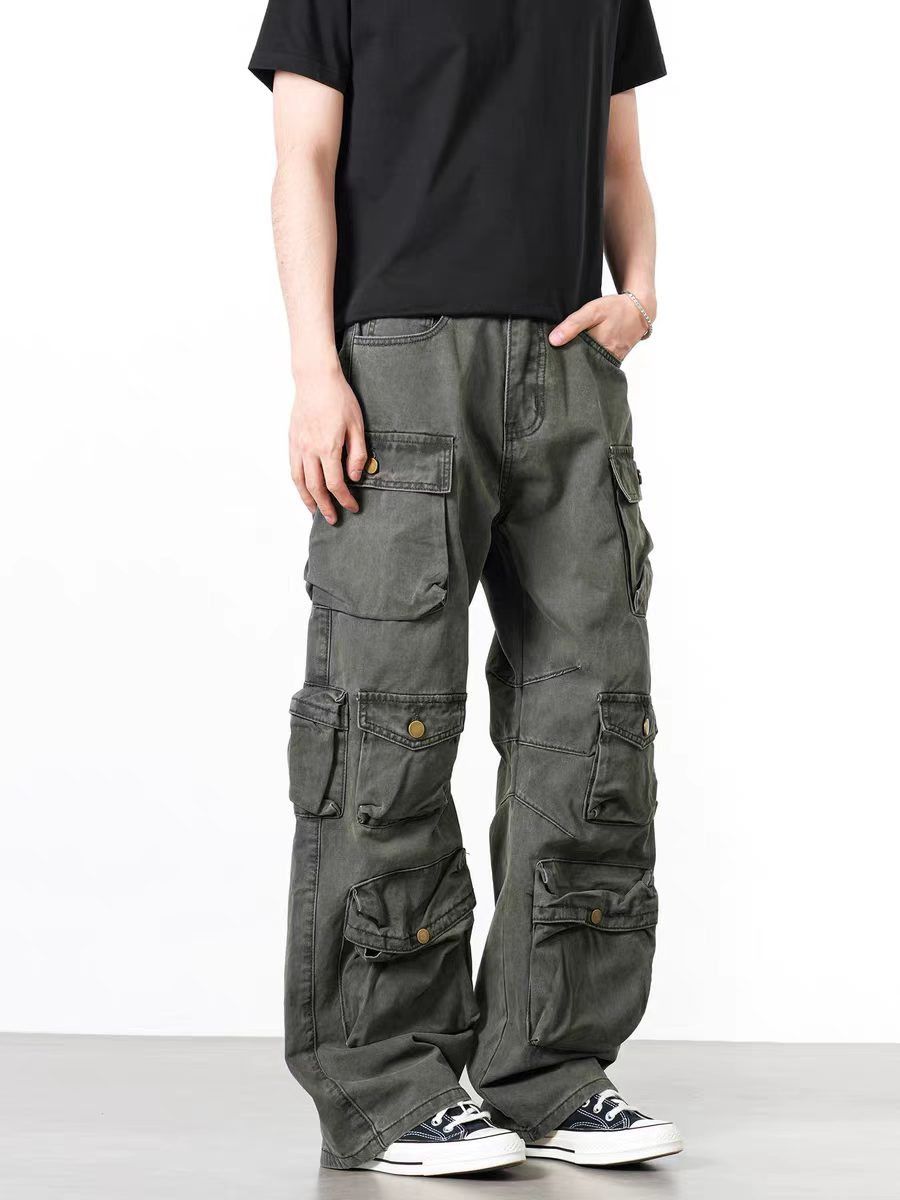 Other Cargo Pants with a Distressed Look and Multiple Pockets Size US 34 / EU 50 - 4 Thumbnail