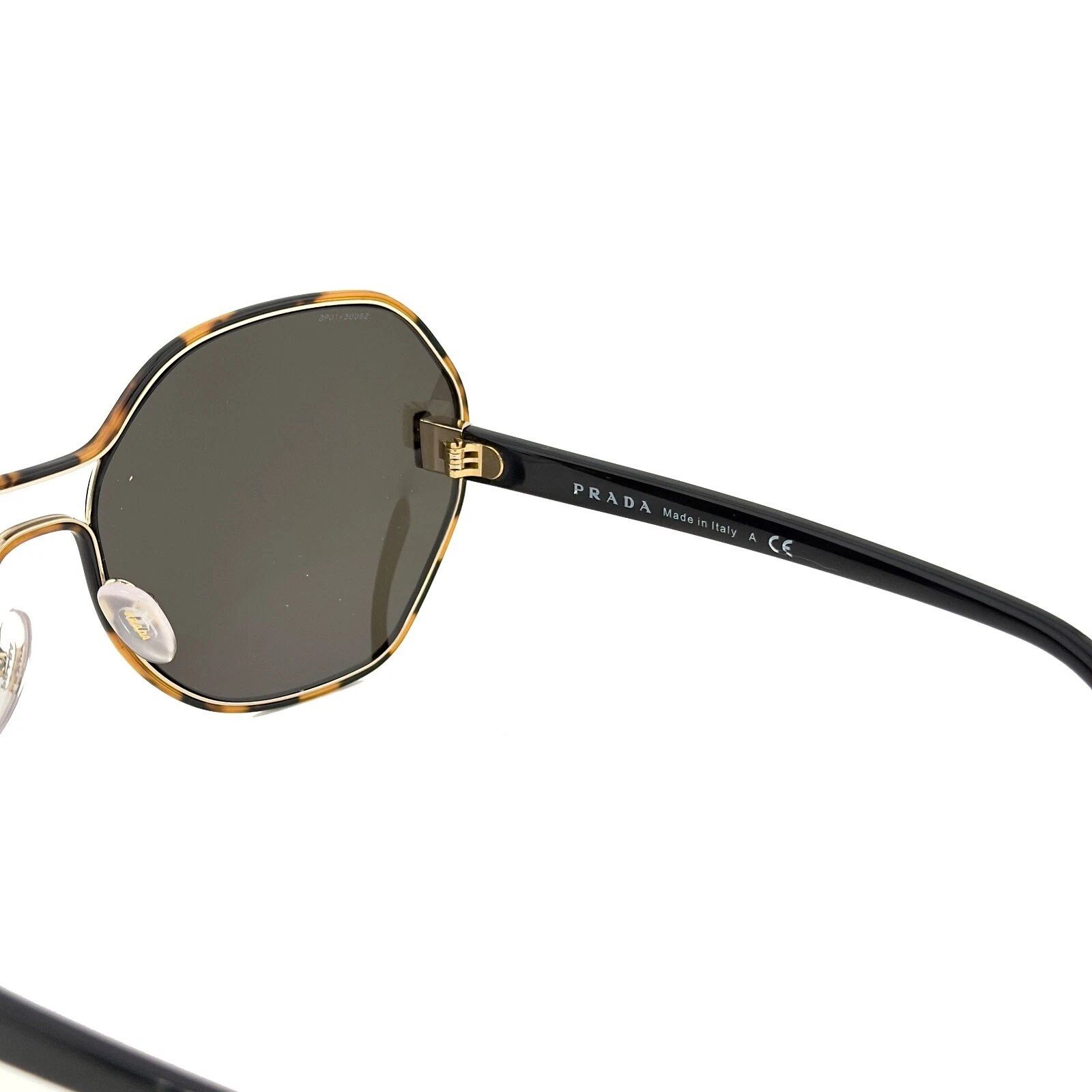 Prada PRADA 53T MOD EVOLUTION PR53TS Black Geometric Sunglasses Size ONE SIZE - 7 Thumbnail