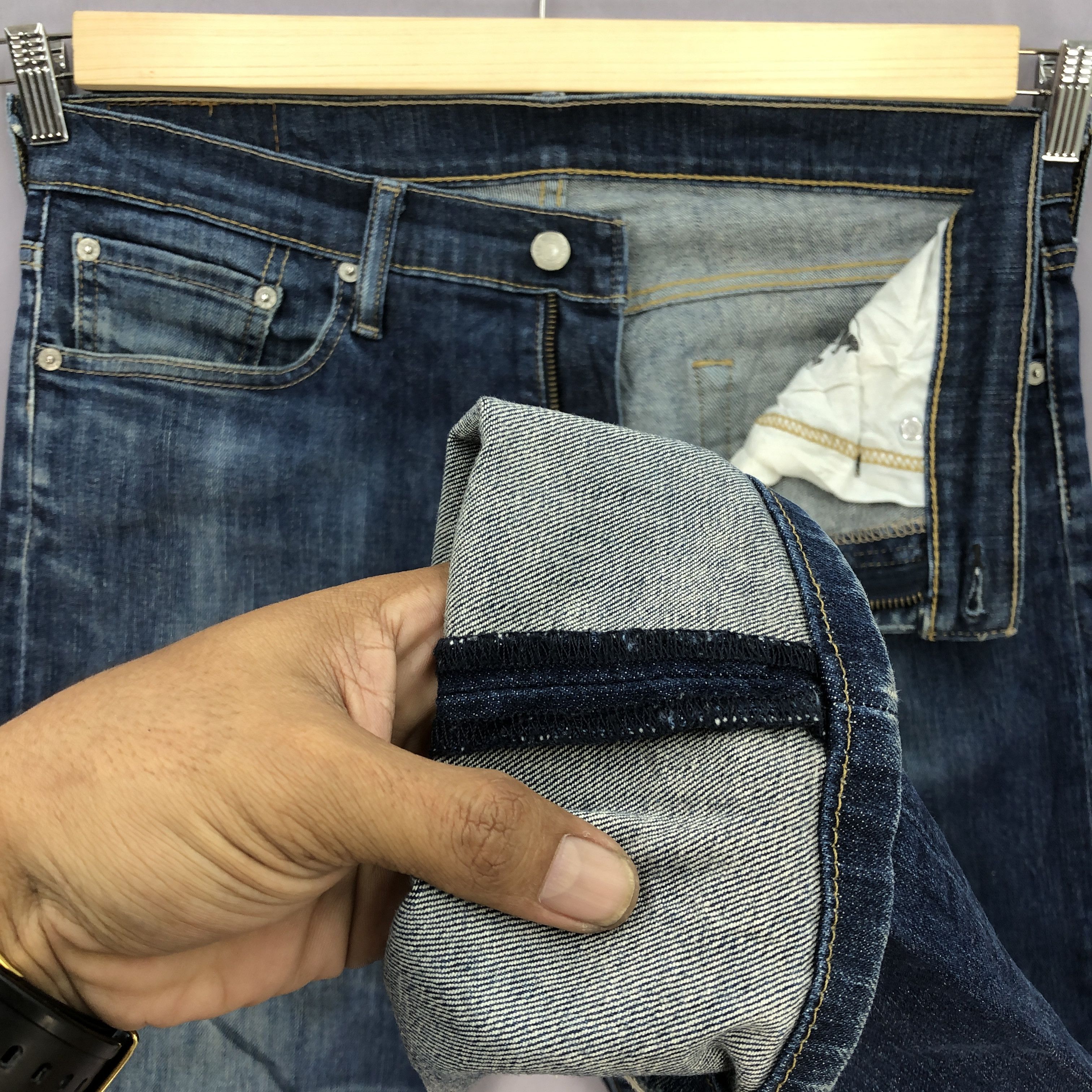 Levi's Vintage Levis 513 Jeans Denim Pants Size US 36 / EU 52 - 8 Thumbnail