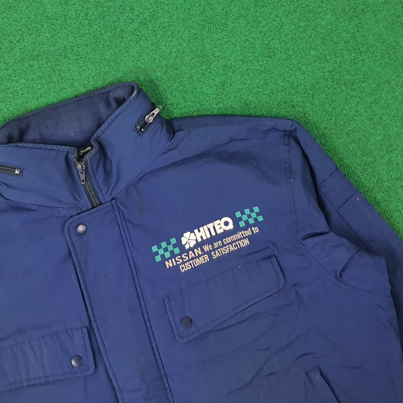 Japanese Brand × Vintage Vintage NISSAN Racing Team Japan Motorsports Jacket Size US XL / EU 56 / 4 - 4 Thumbnail
