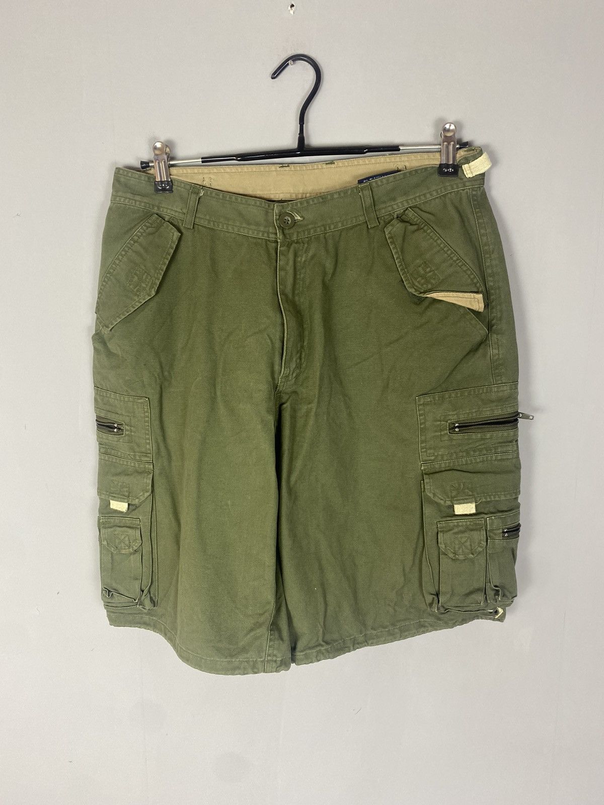 Vintage Vintage IDPDT cargo shorts multi pocket Size US 32 / EU 48 - 4 Thumbnail