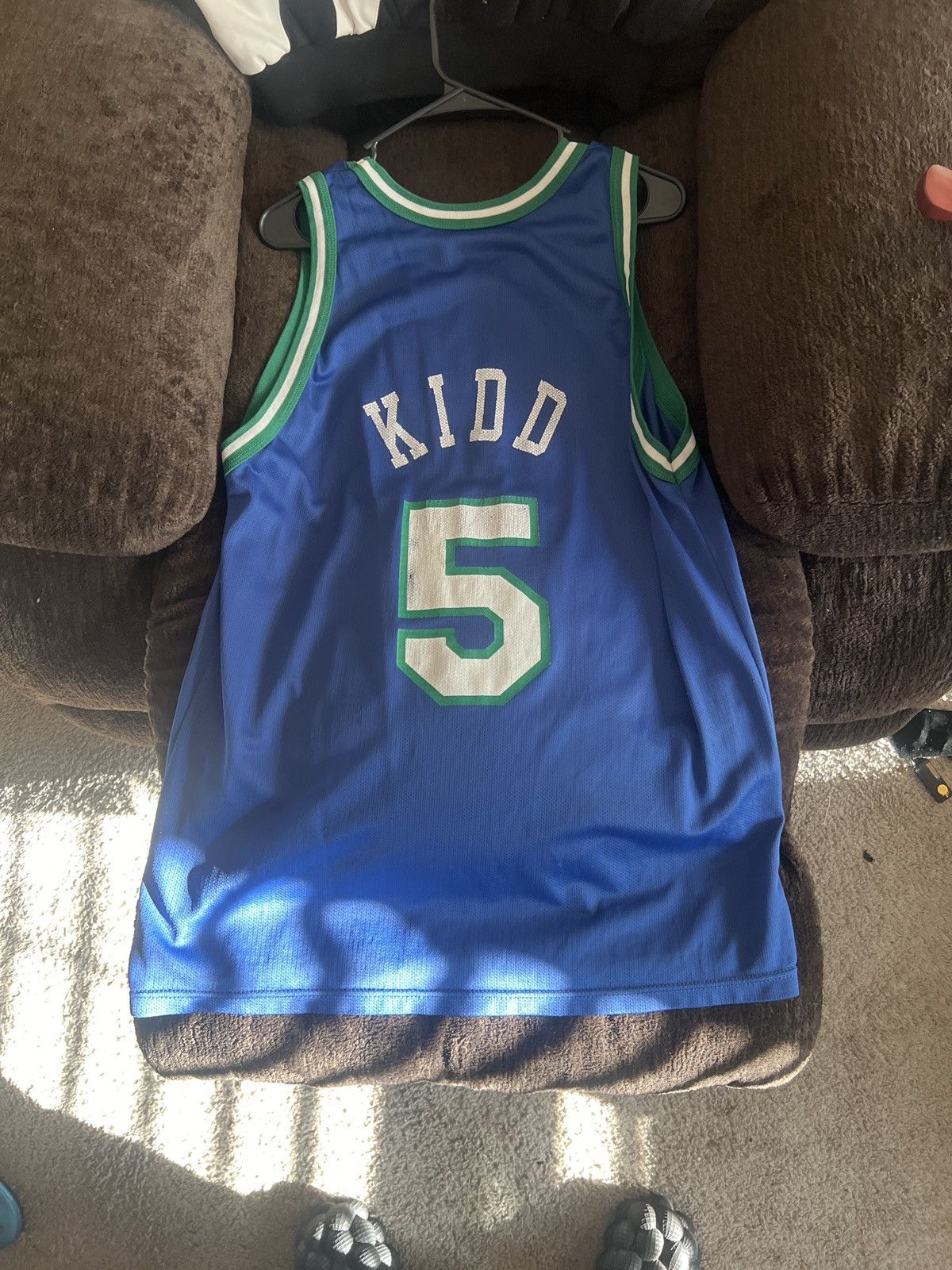 NBA Vintage Dallas Mavericks Jason Kidd 5 Jersey Size US M / EU 48-50 / 2 - 1 Thumbnail